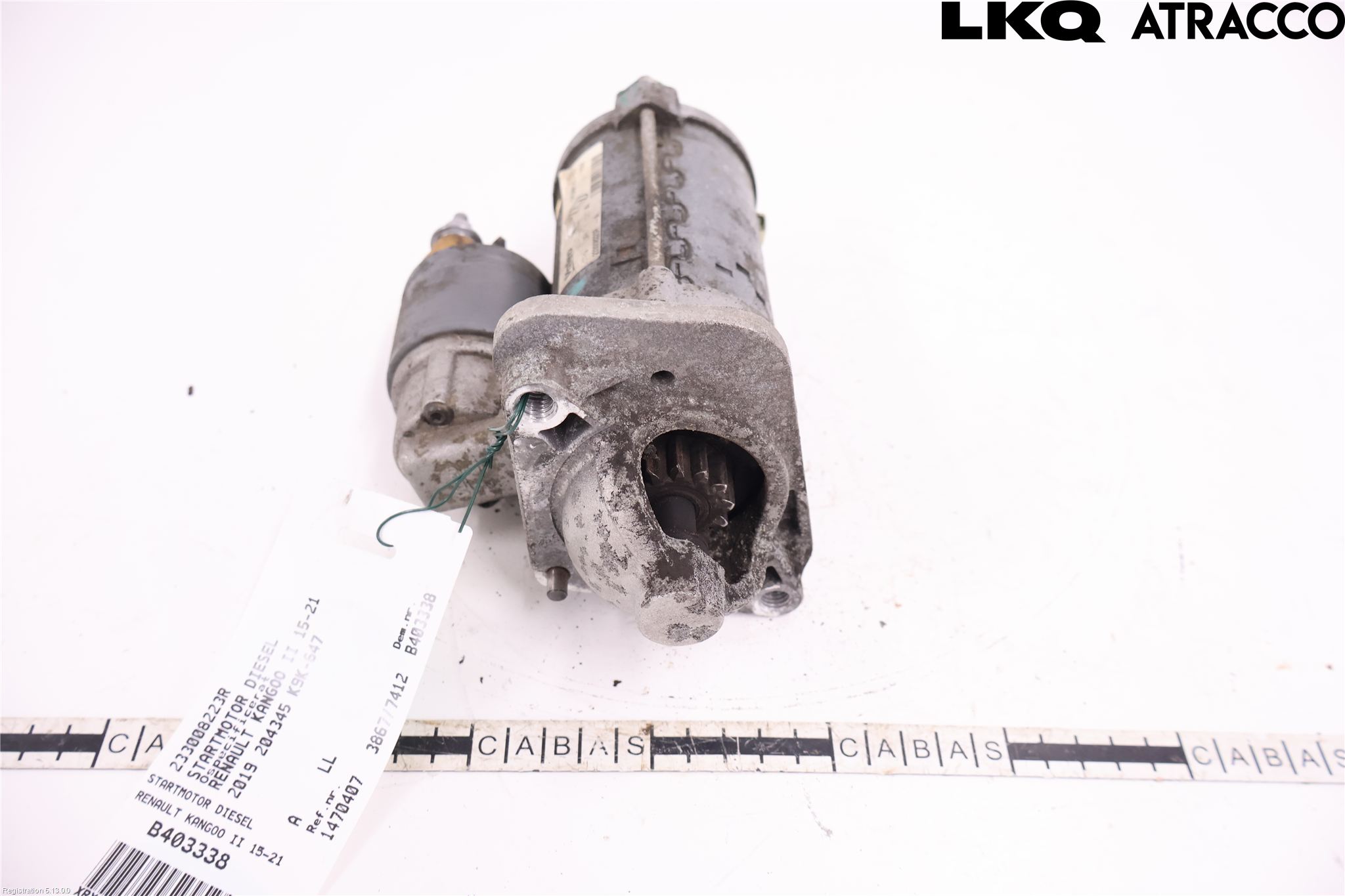 Renault KANGOO II 15-21 Startmotor Diesel