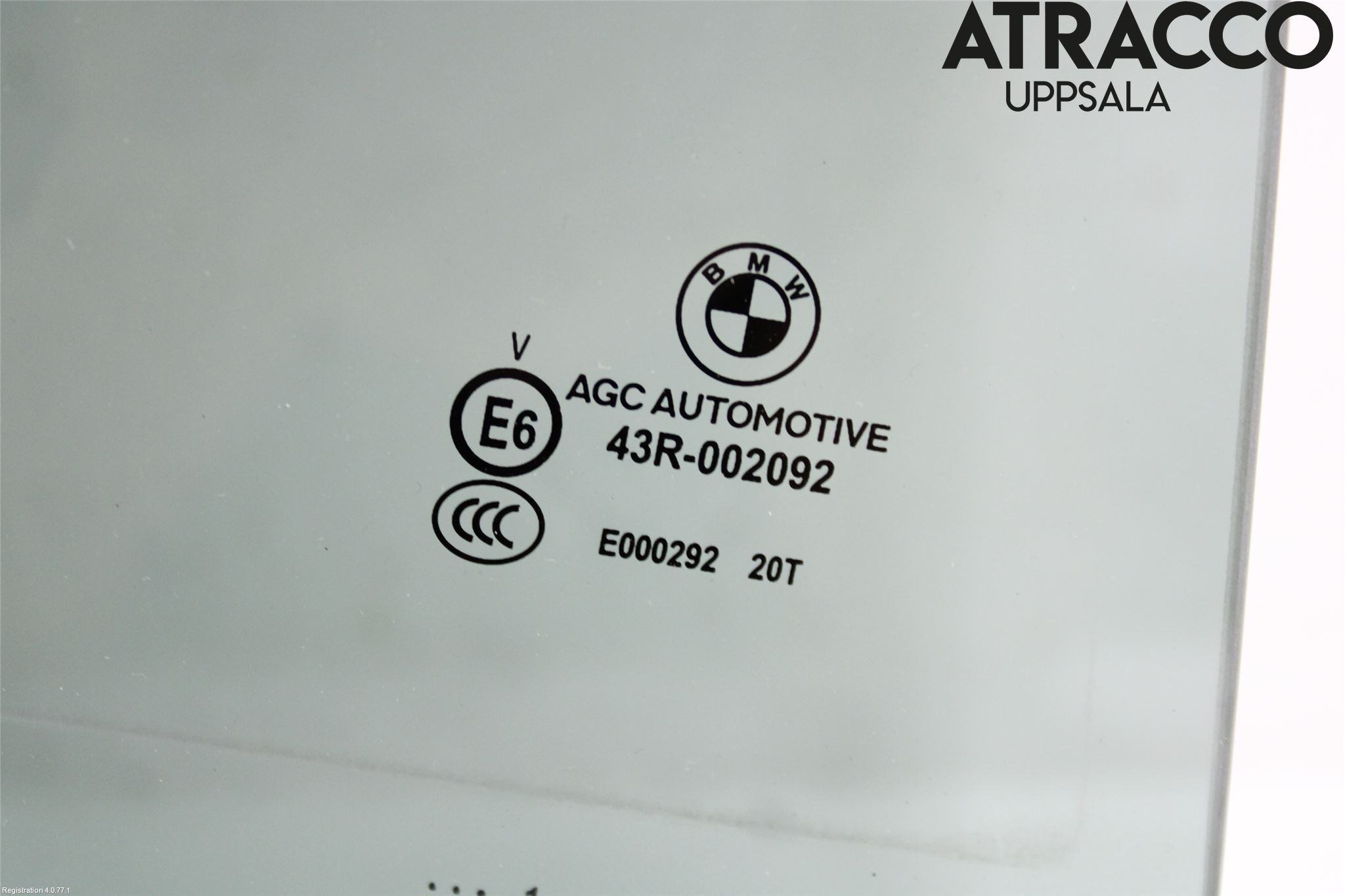 BMW 5 F10/F11/F18 09-17 Dørrute Bak Høyre 4Dørs