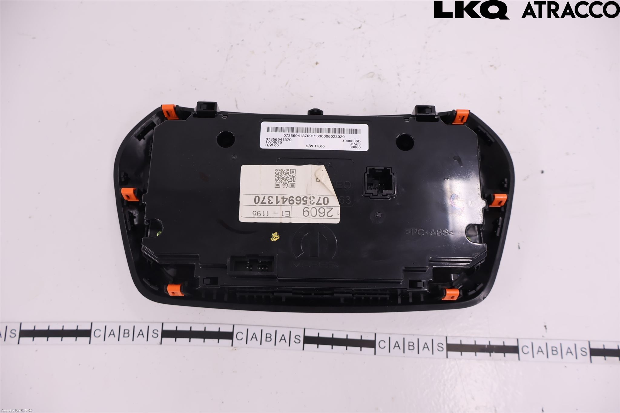 Jeep RENEGADE Varme Ac Betjening-Display