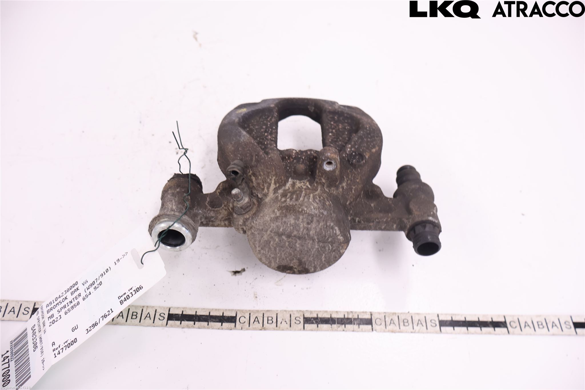 Mercedes-Benz MB SPRINTER (W907/W910) 19- Bremsecaliper Bak Venstre