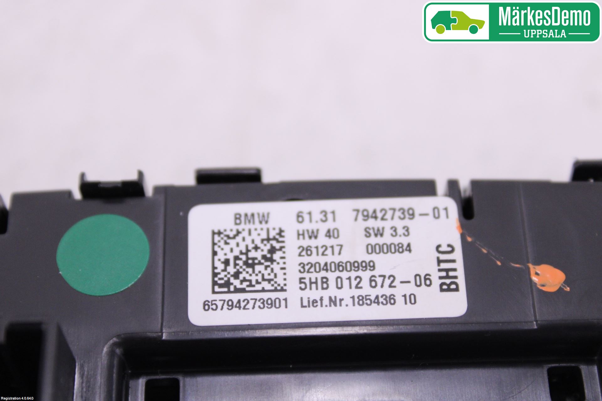 BMW X3 G01 18- Varme Ac Betjening-Display