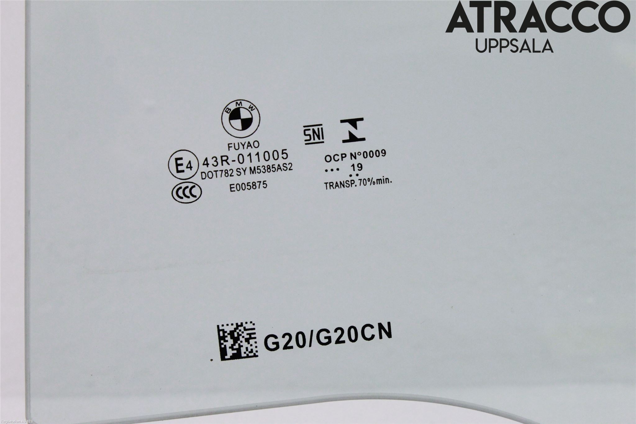 BMW 3 G20/G21/G80/G81 19- Dørrute Bak Venstre 4Dørs