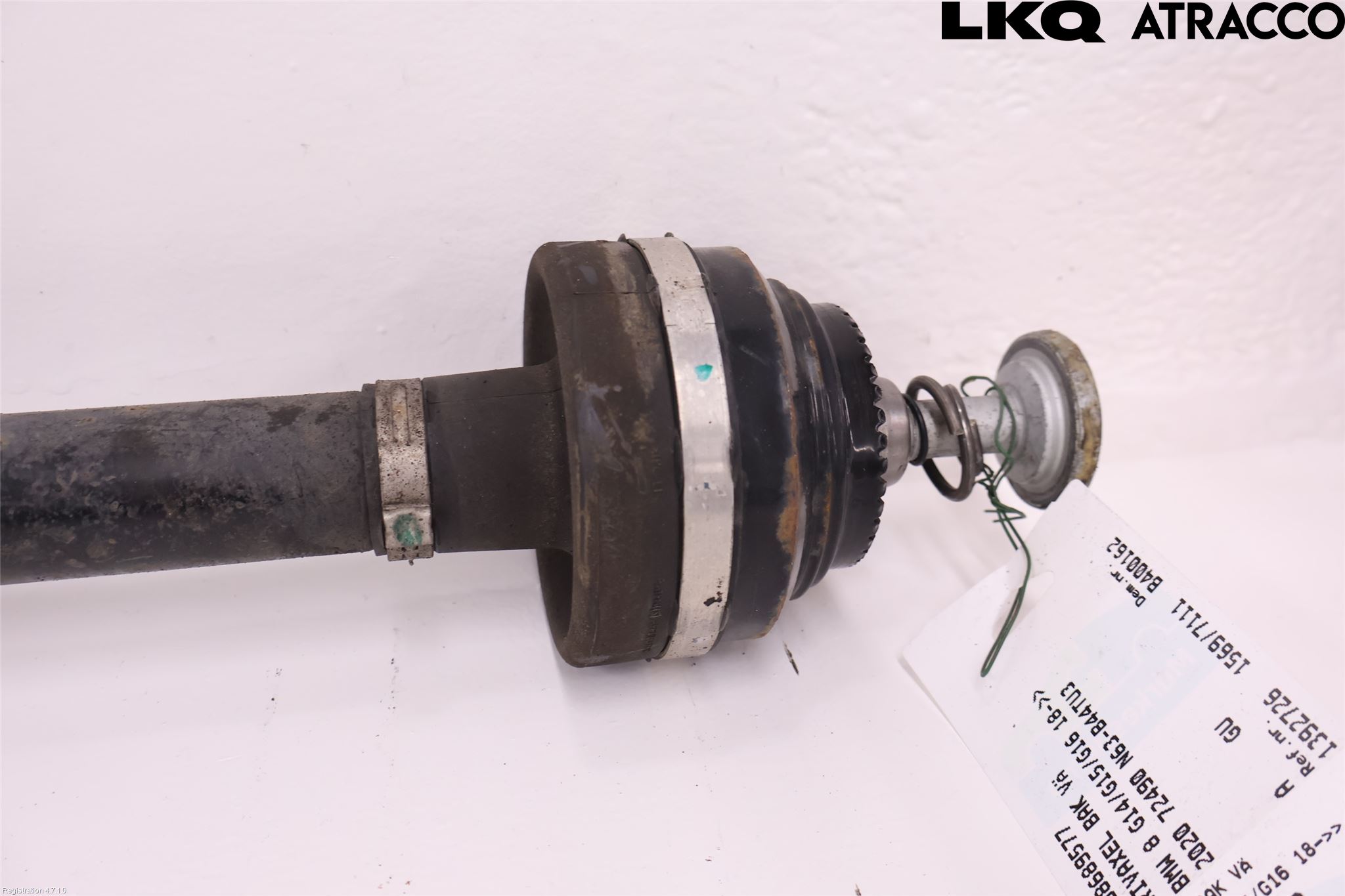 BMW 8 G14/G15/G16 18- Drivaksel Bak Kompl Venstre