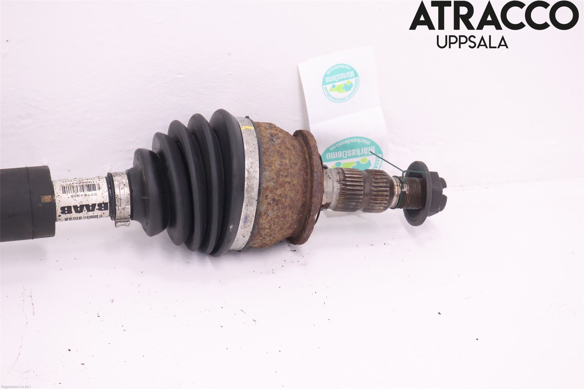 Opel INSIGNIA 09-16 Drivaksel Foran Kompl Venstre