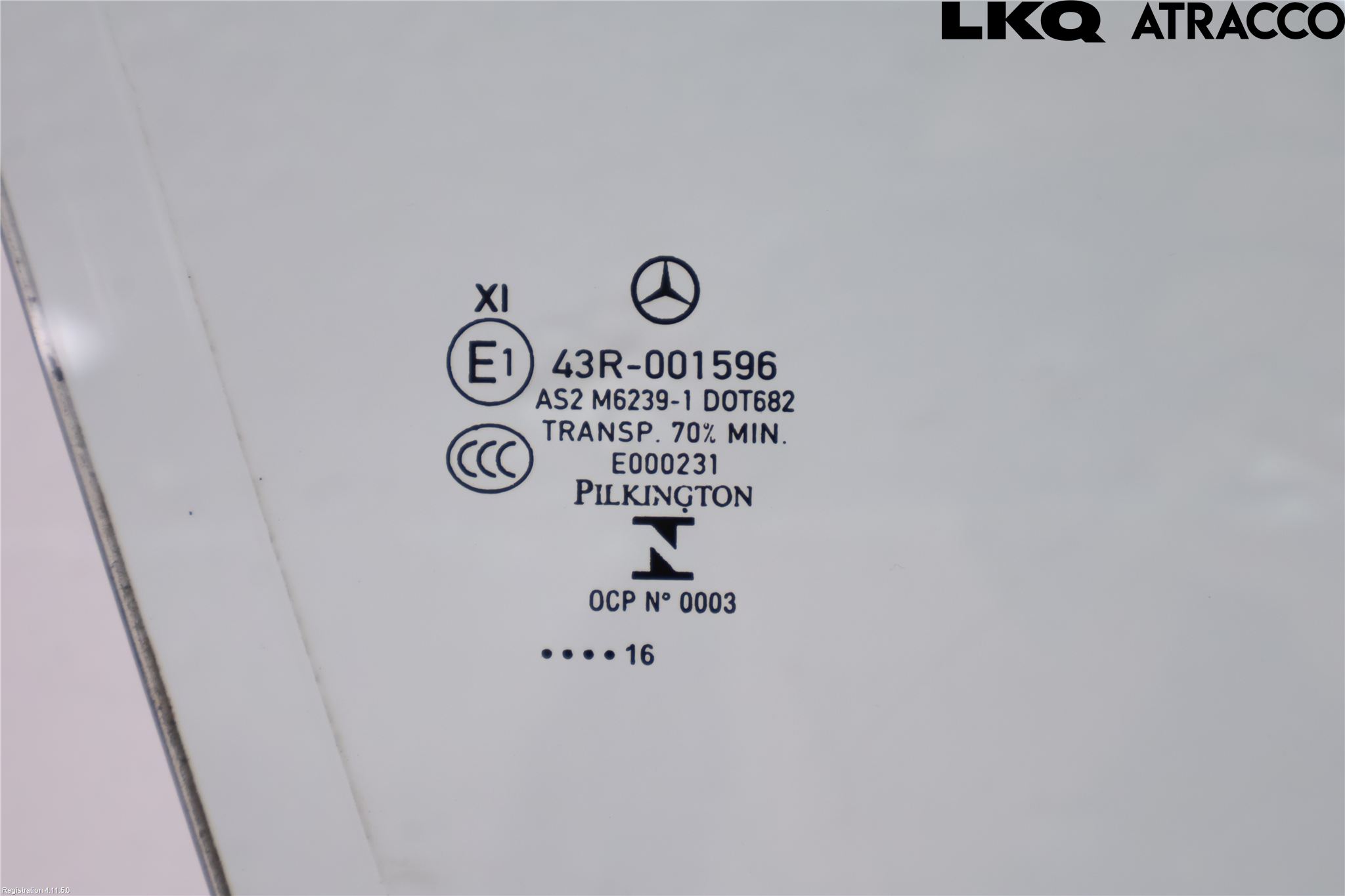 Mercedes-Benz MB C-KLASS (W205) 14-21 Dørrute Foran Høyre 4 Dørs