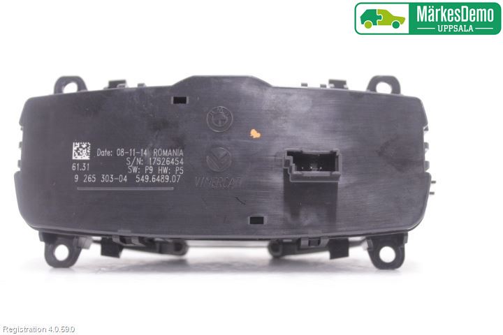 BMW 1 F20/F21 11-19 Bryter Hovedlys