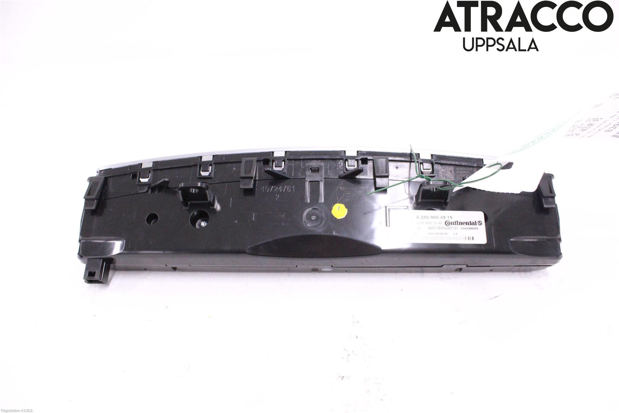Mercedes-Benz MB C-KLASS (W205) 14-21 Varme Ac Betjening-Display