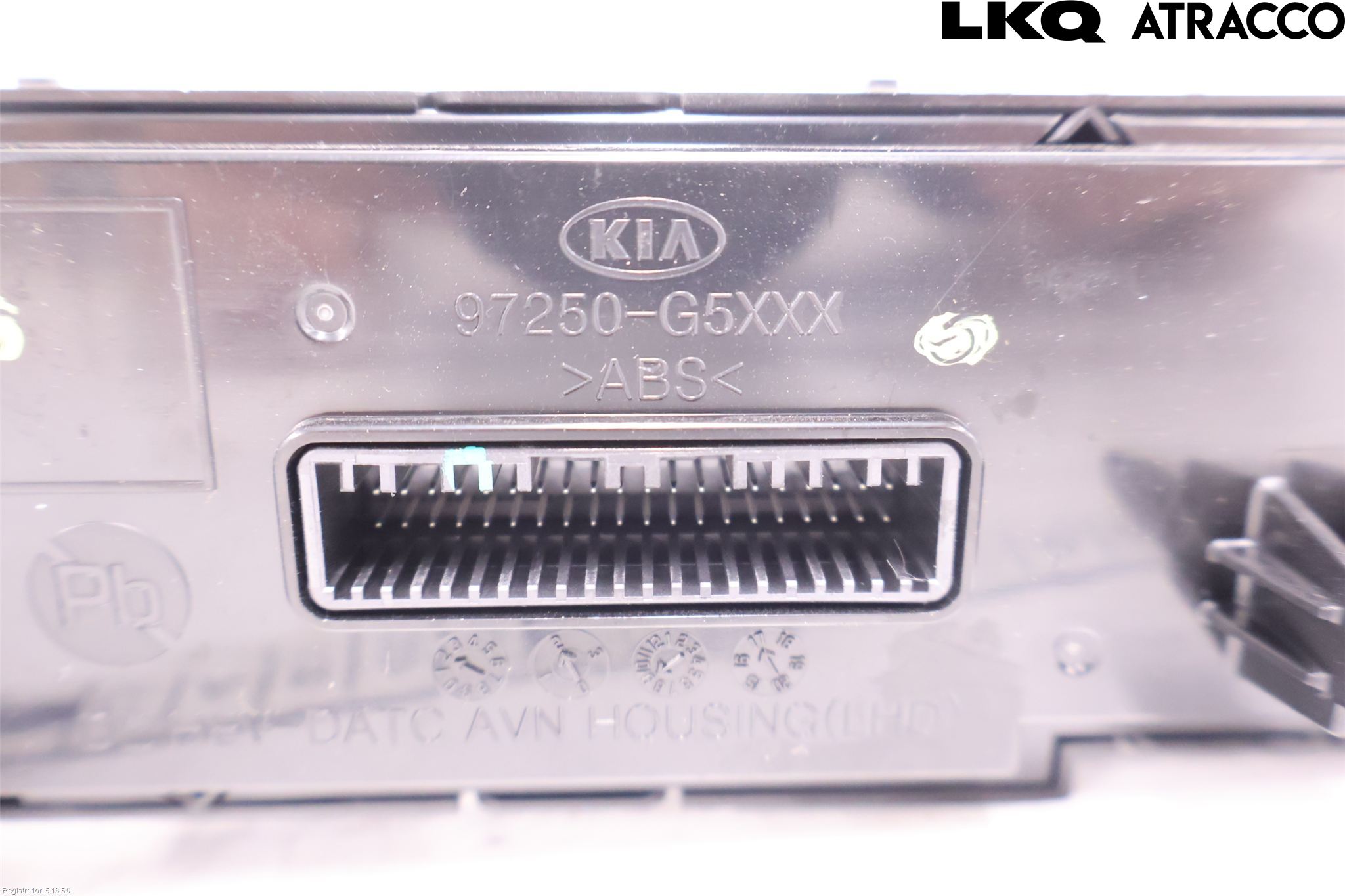 Kia NIRO (DE) 17-22 Varme Ac Betjening-Display