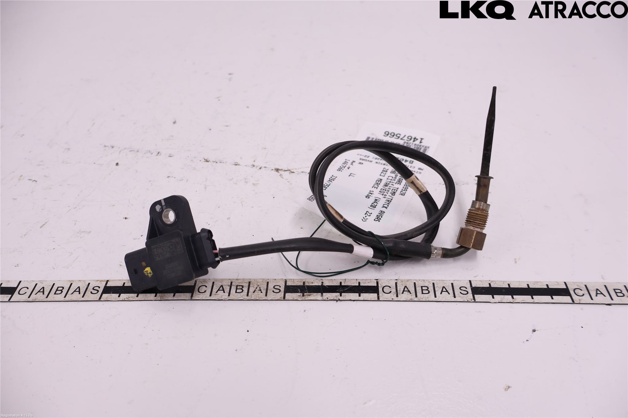 Mercedes-Benz MB CITAN/EQT (W420) 22- Sensor Temp-Trykk Avgass