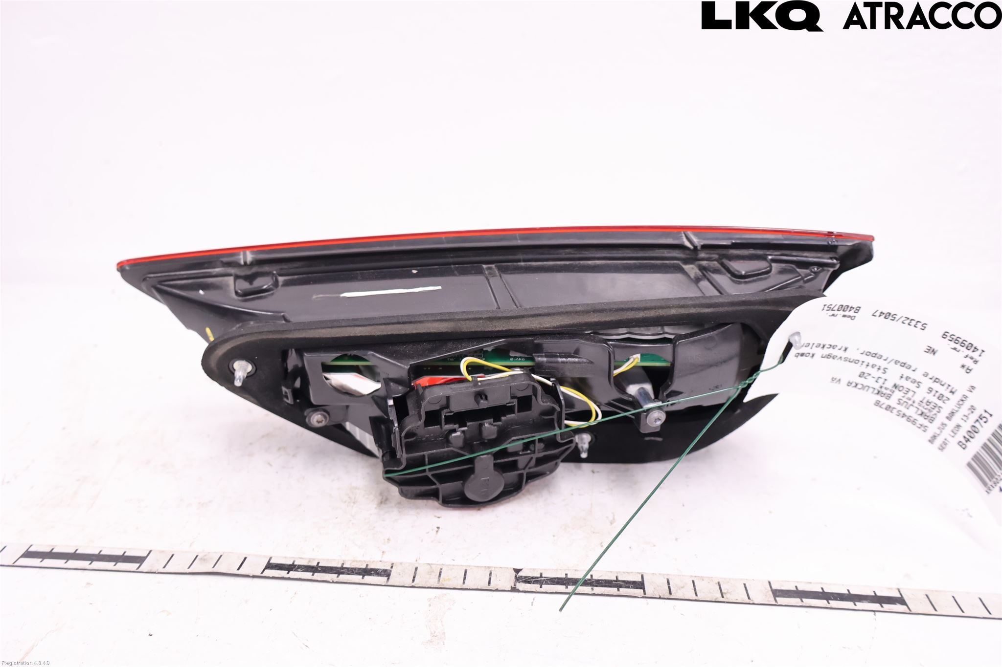 Seat LEON 13-20 Baklykt Venstre  På Luke(Indre