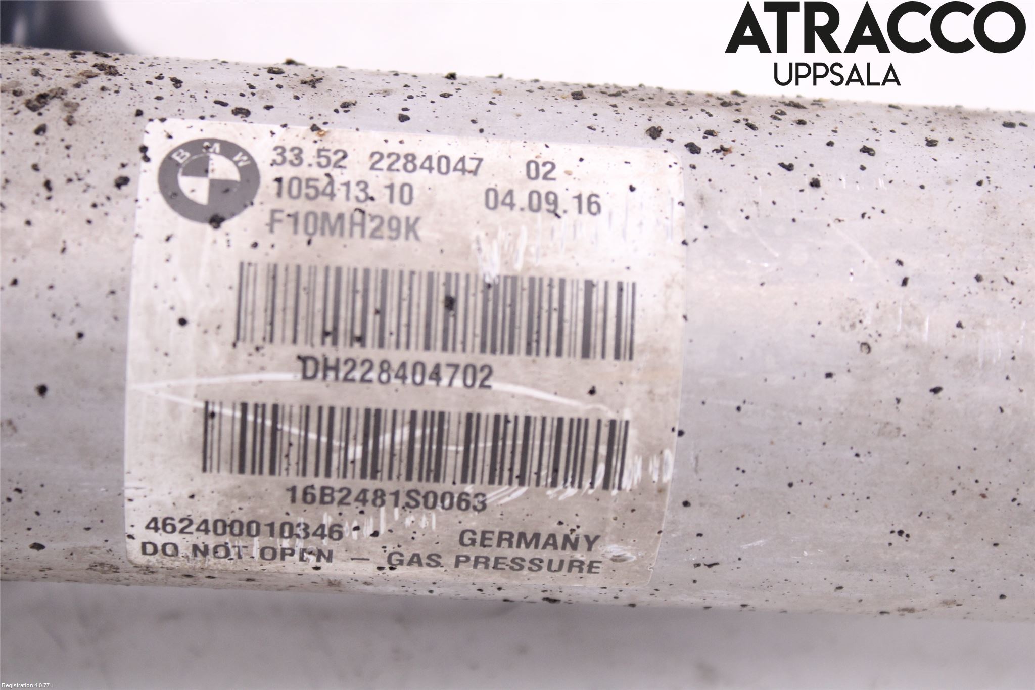 BMW 5 F10/F11/F18 09-17 Fjærbein Bak Venstre