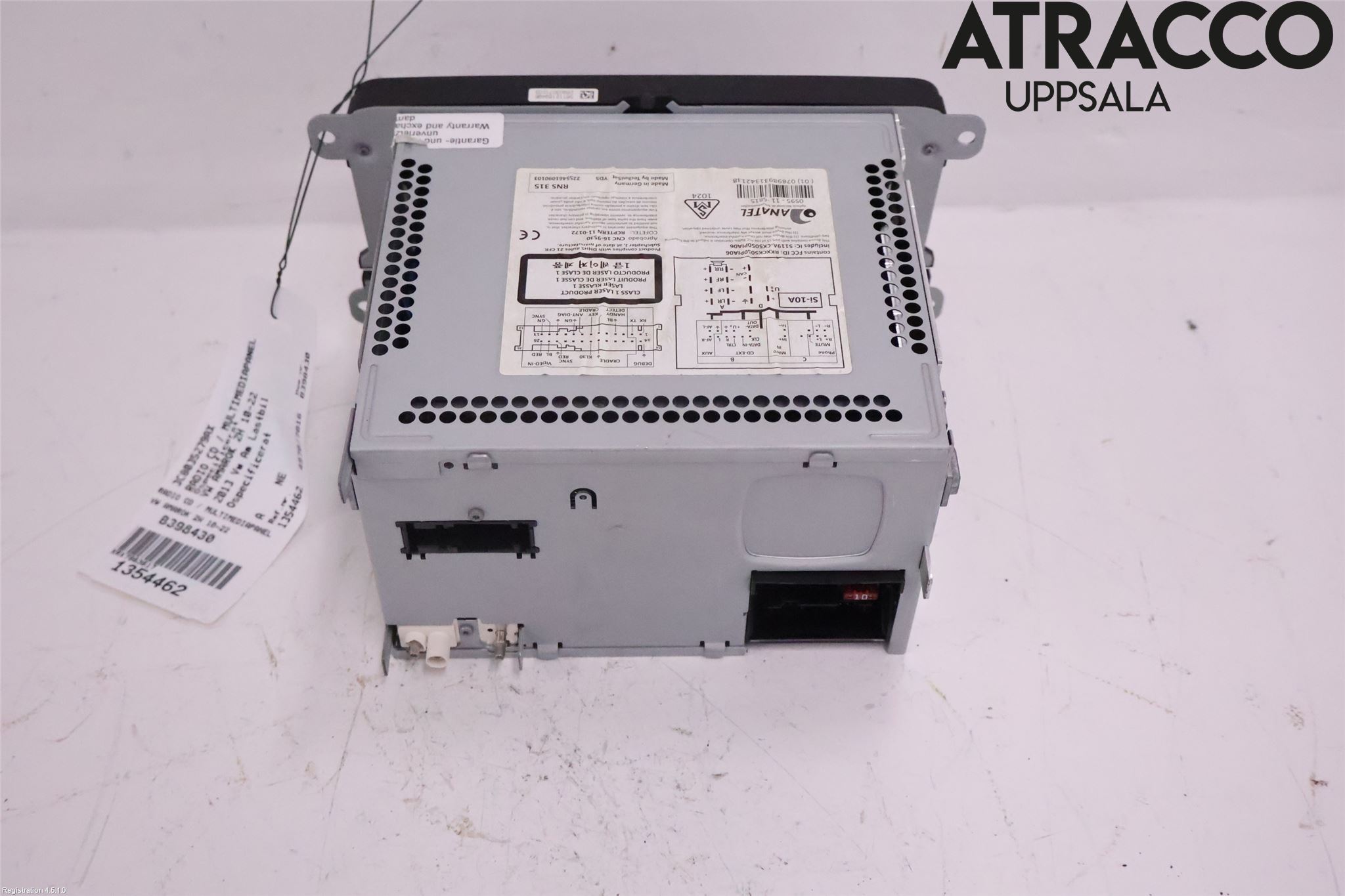 Volkswagen VW AMAROK 2H 10-22 Stereo Radio Med Cd