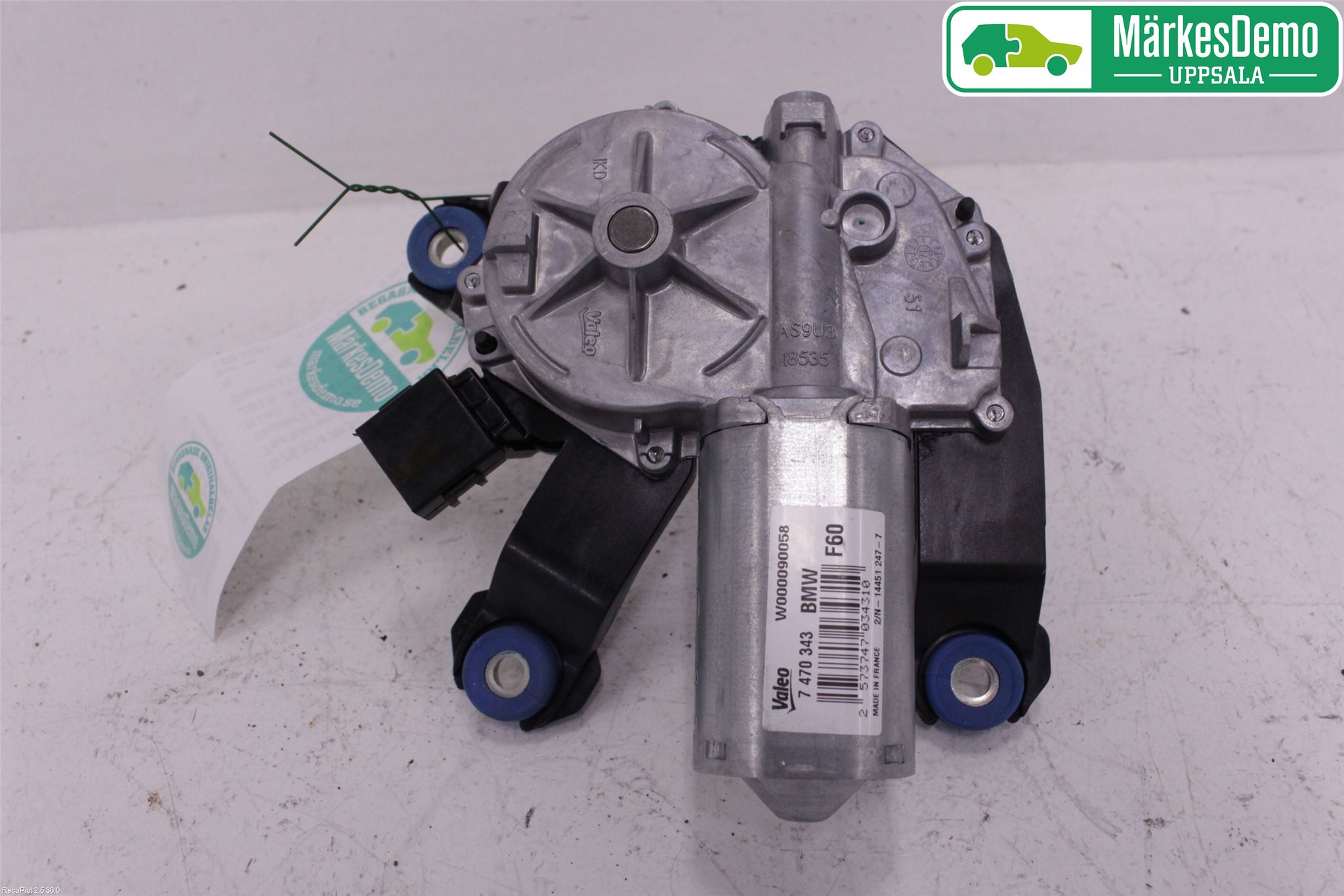 Mini COUNTRYMAN F60 17-23 Viskermotor Bakluke