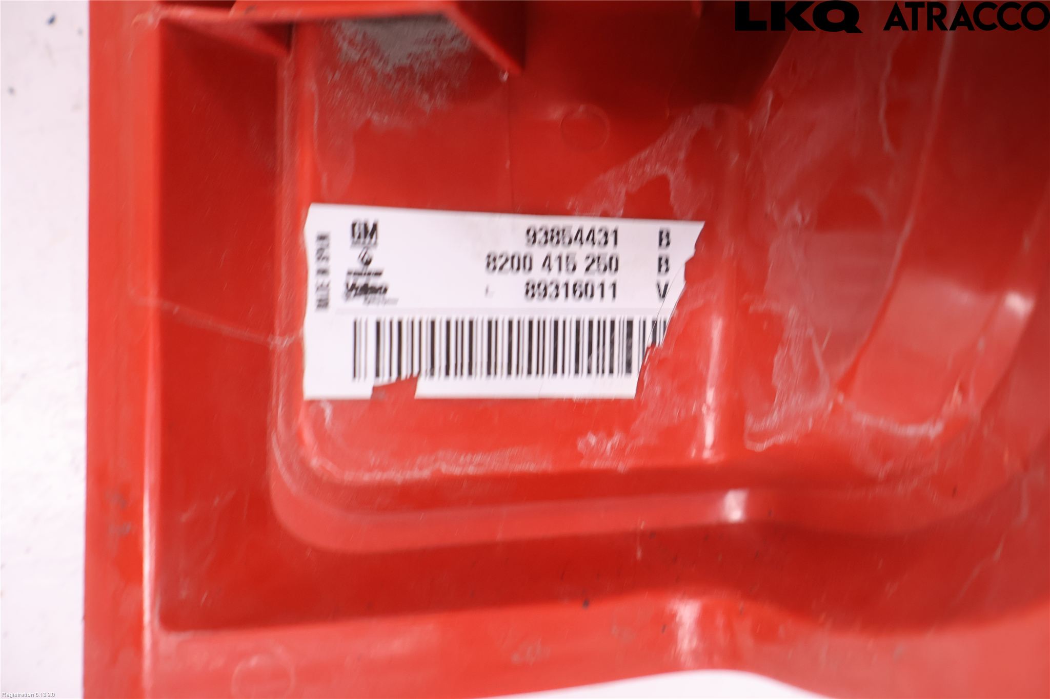 Opel VIVARO 01-14 Baklykt Venstre