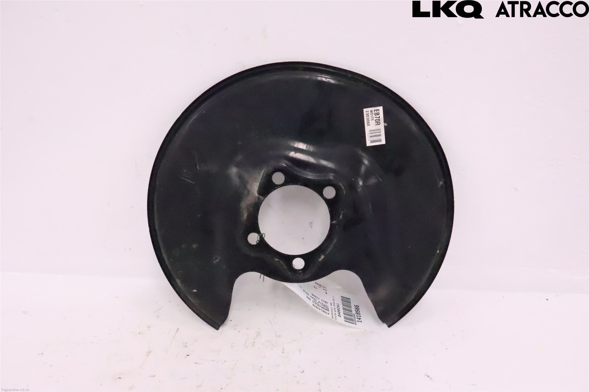 Toyota bZ4X EA10 22- Bremseskjold Bak