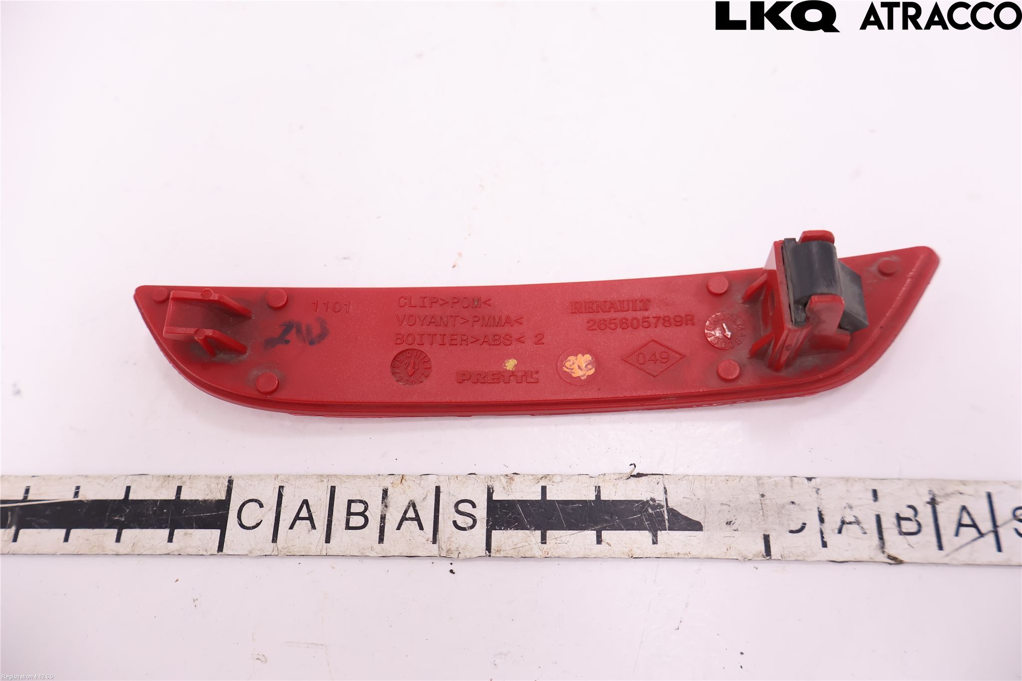 Renault CLIO IV 12-16 Refleks Bak
