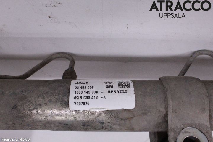 Opel VIVARO 15-19 Servo Snekke - Tannstang