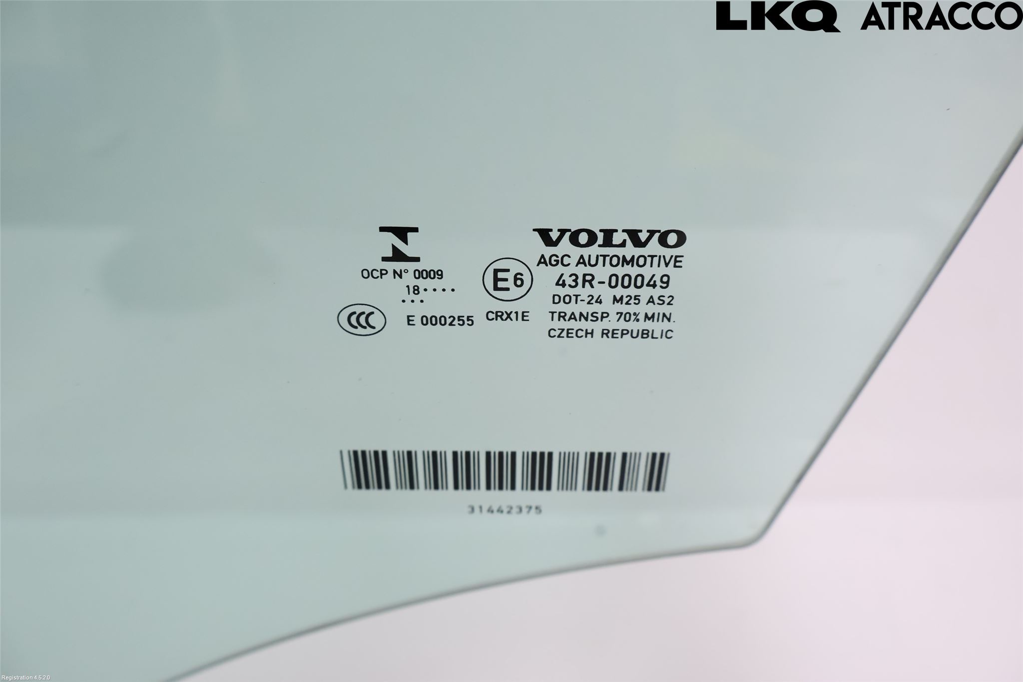 Volvo XC40/RECHARGE 18- Dørrute Foran Venstre 4 Dørs