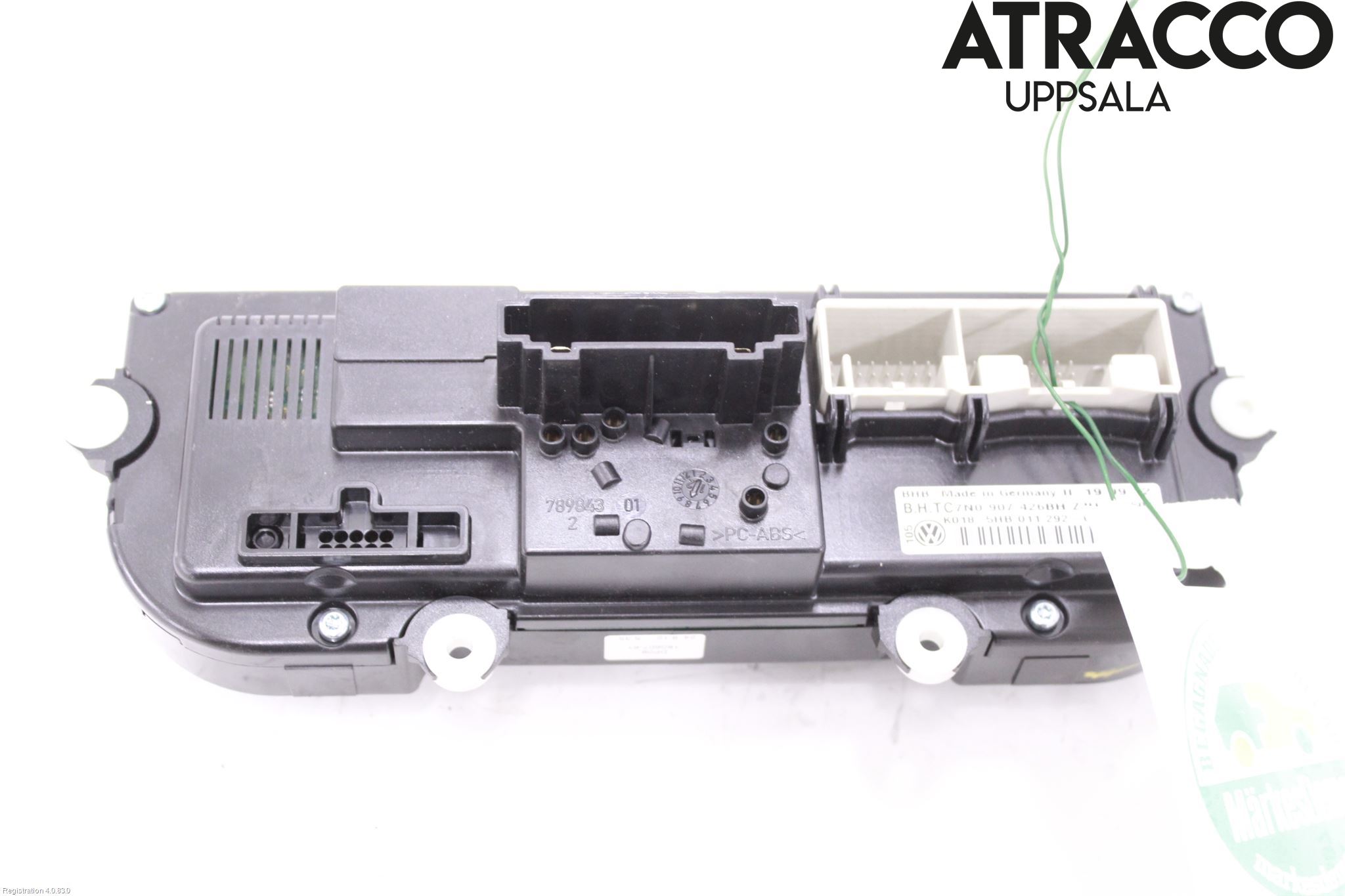 Volkswagen VW GOLF VI 09-13 Varme Ac Betjening-Display