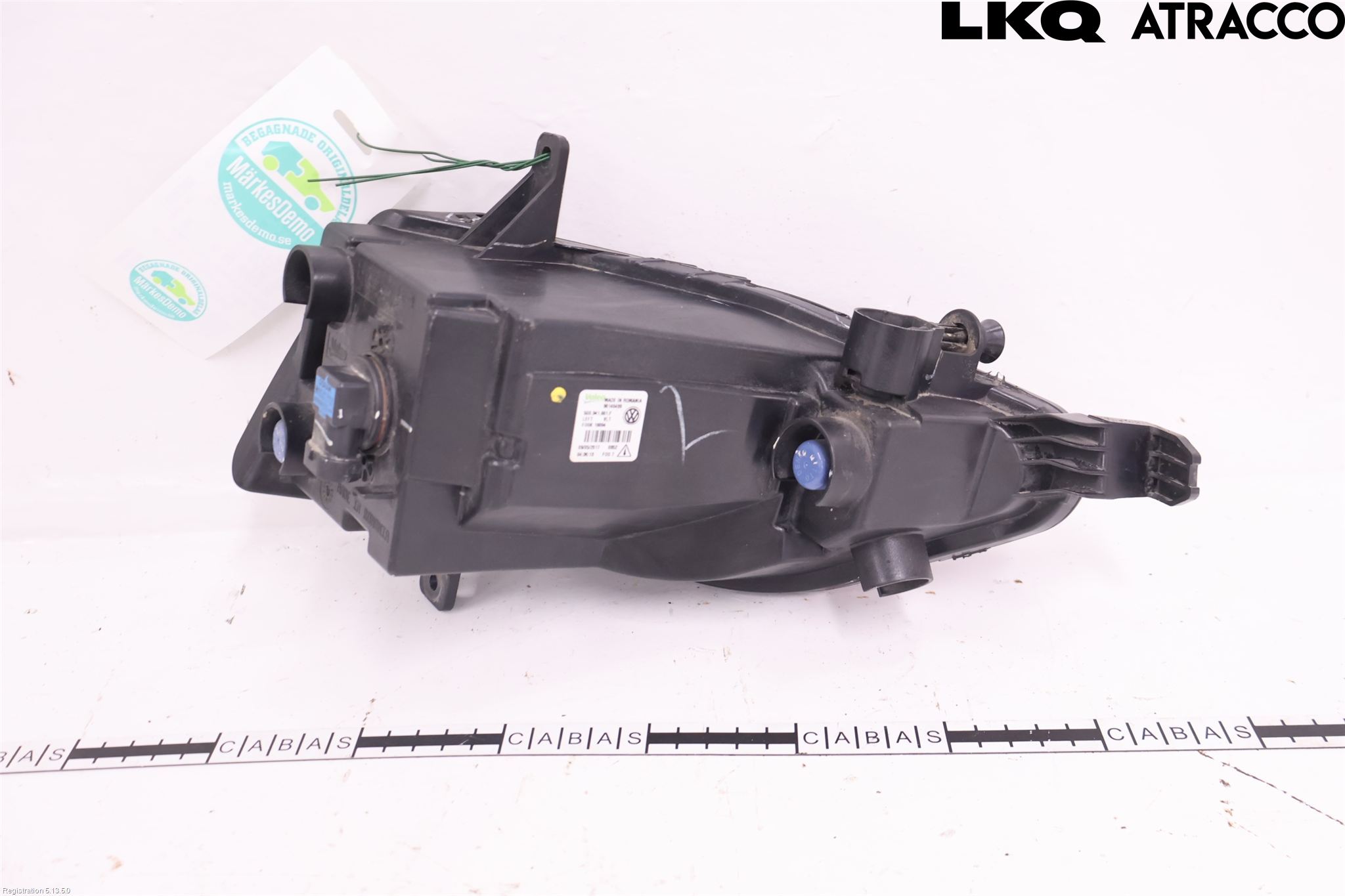 Volkswagen VW GOLF / E-GOLF VII 13-20 Frontlykt-Kurve-Tåkelys
