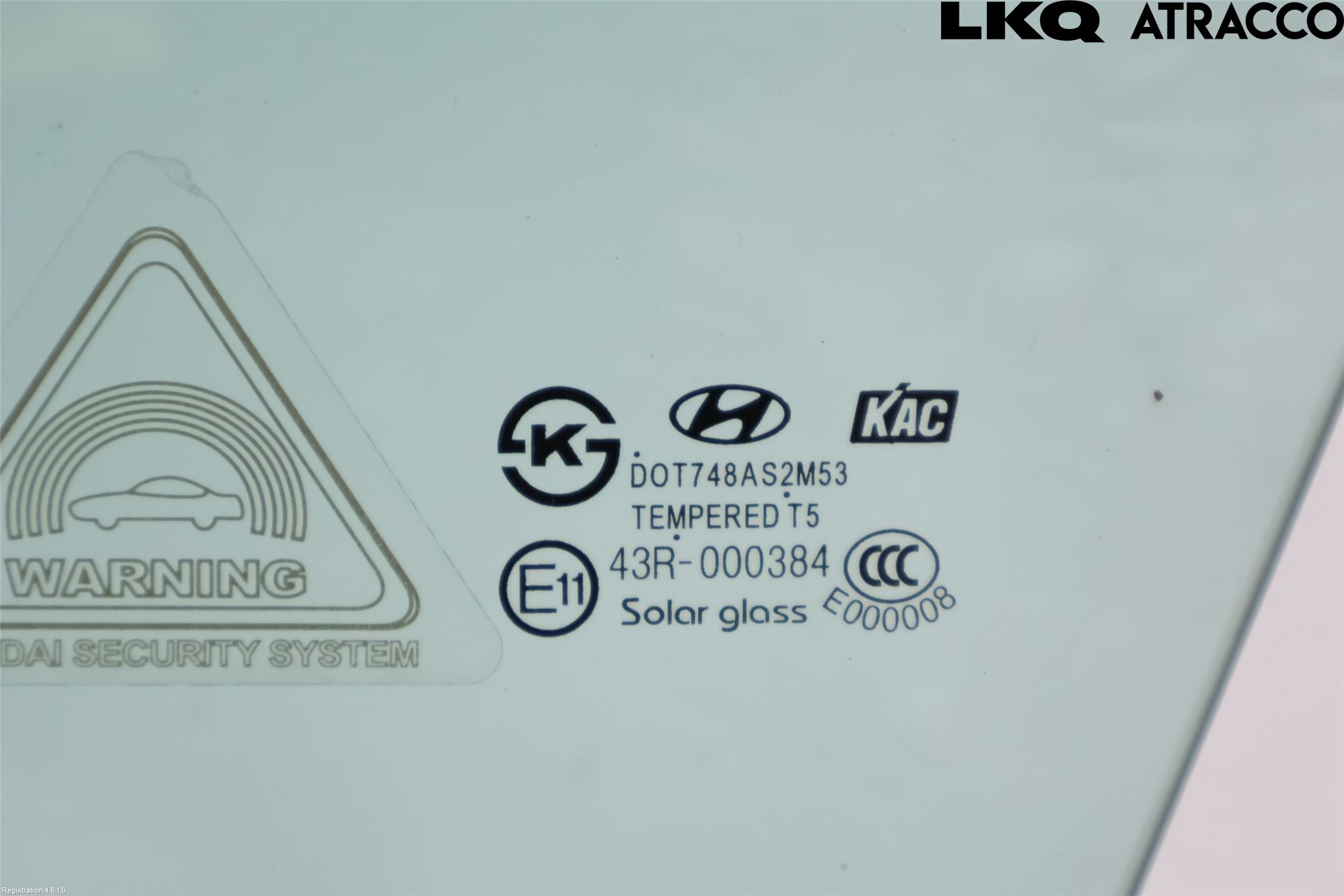 Hyundai i40 08-15 Dørrute Foran Venstre 4 Dørs