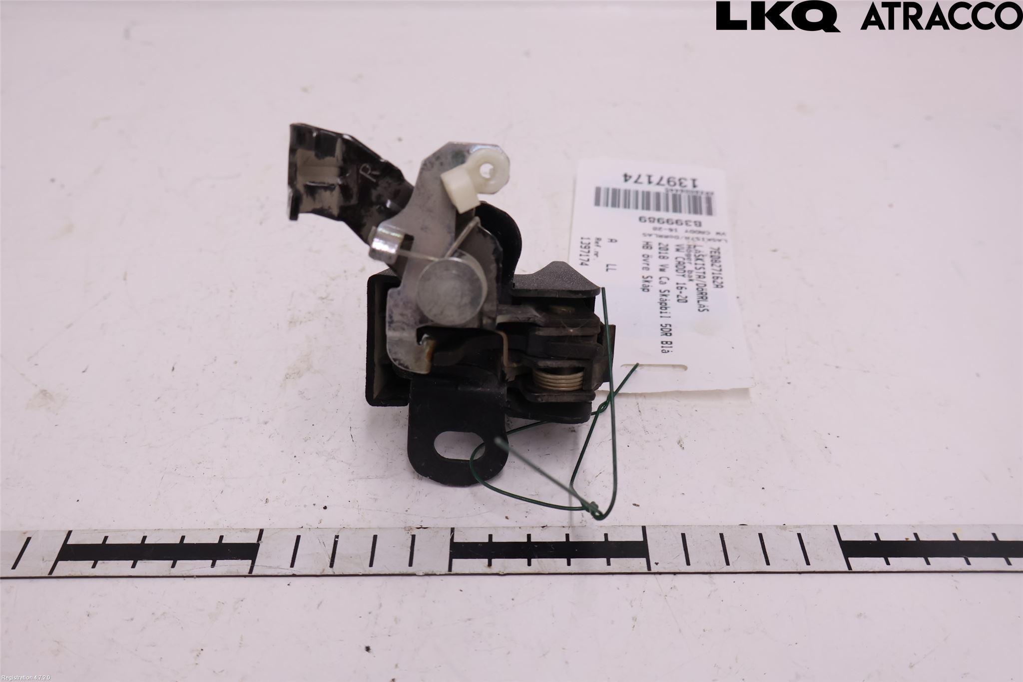 Volkswagen VW CADDY 16-20 Dørlås - Låsekasse