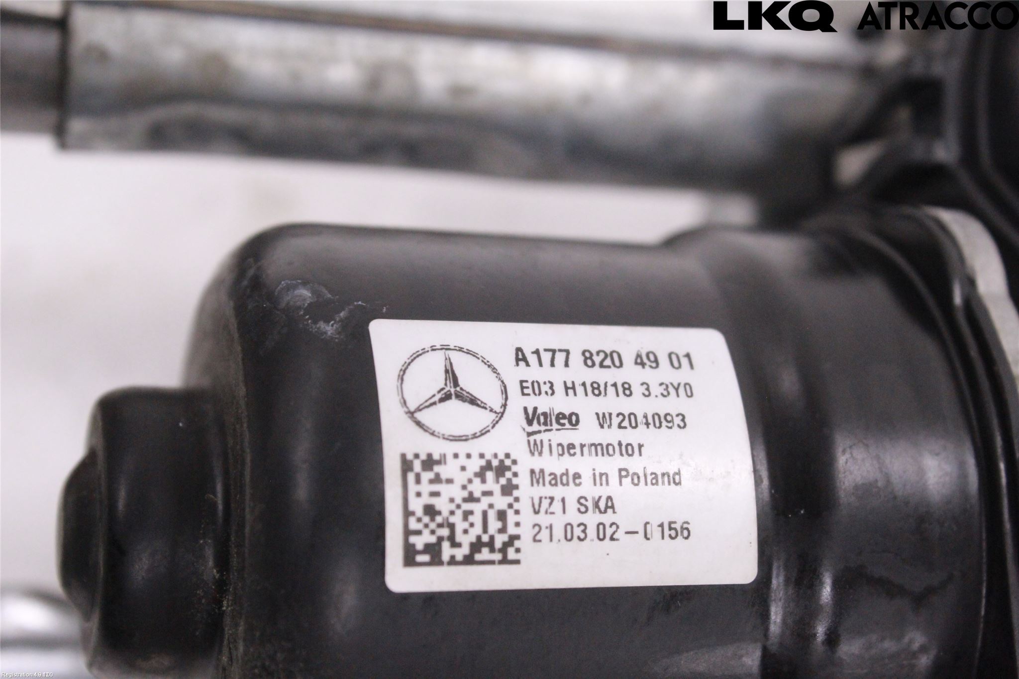 Mercedes-Benz MB A-KLASS (W177) 18- Viskeroverføring Frontrute