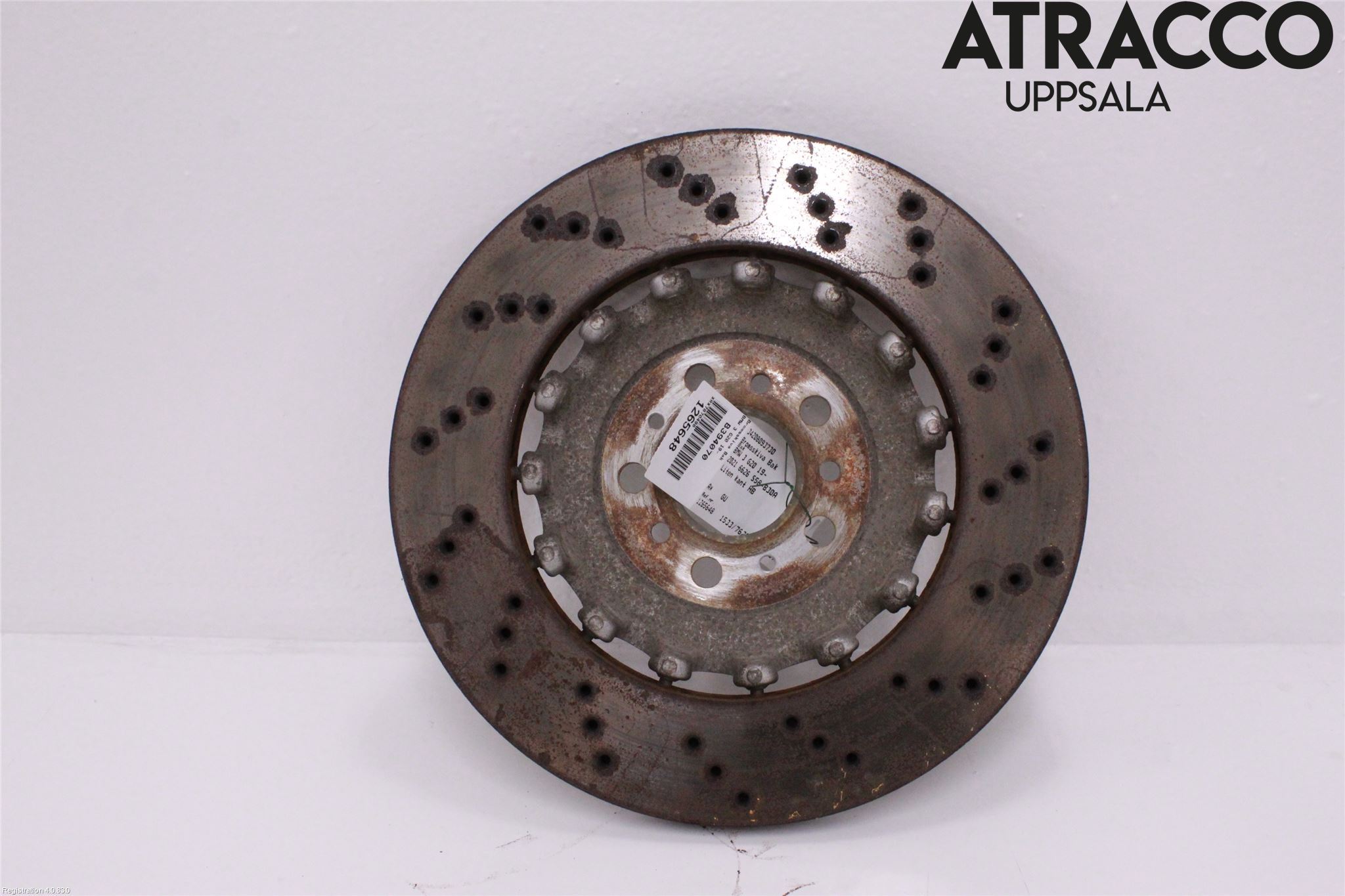 BMW 3 G20/G21/G80/G81 19- Bremseskive Bak