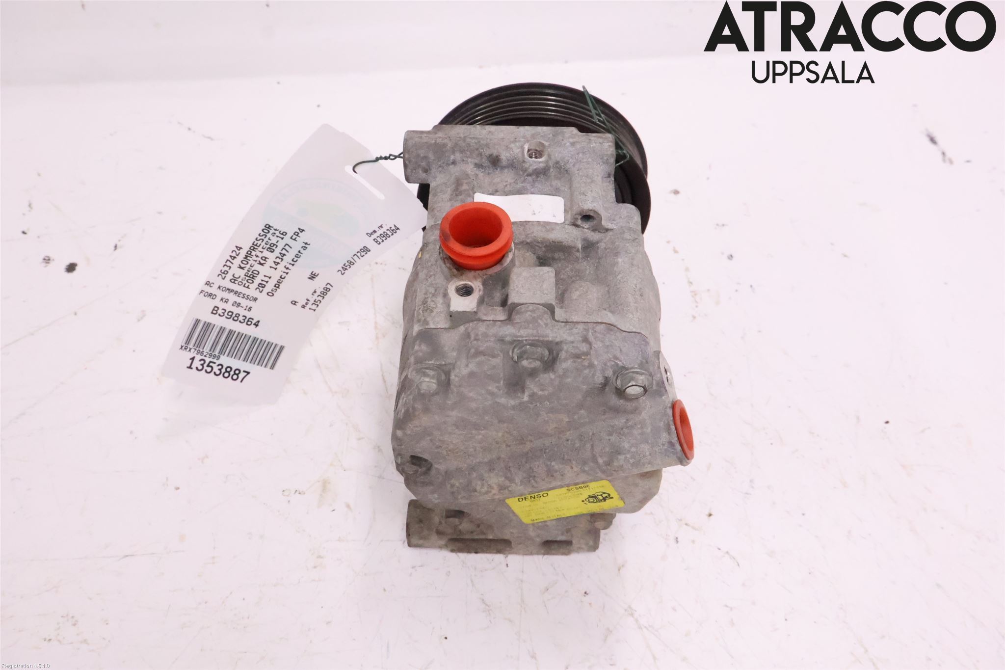 Ford KA 09-16 Varme Ac Kompressor