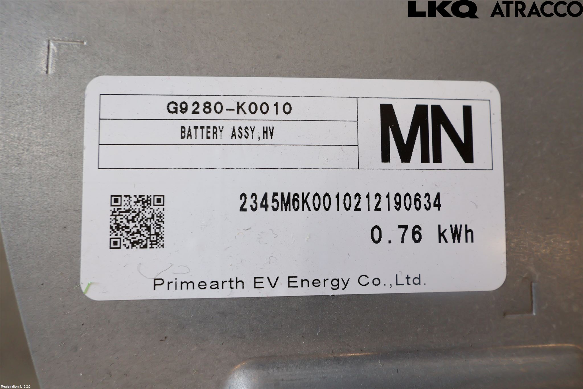 Toyota YARIS XP21 20- Hybrid Batteri