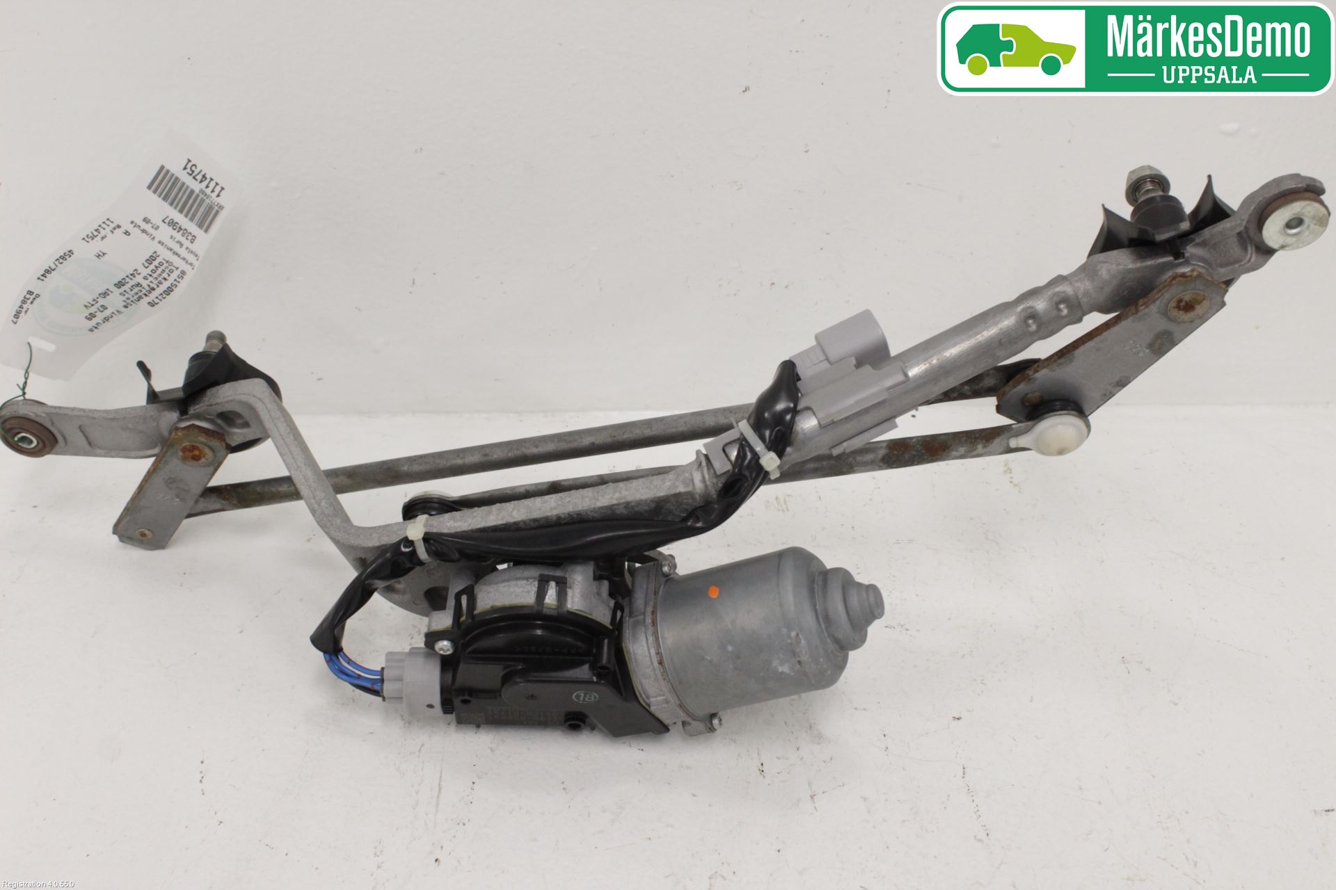 Toyota AURIS 07-09 Viskeroverføring Frontrute