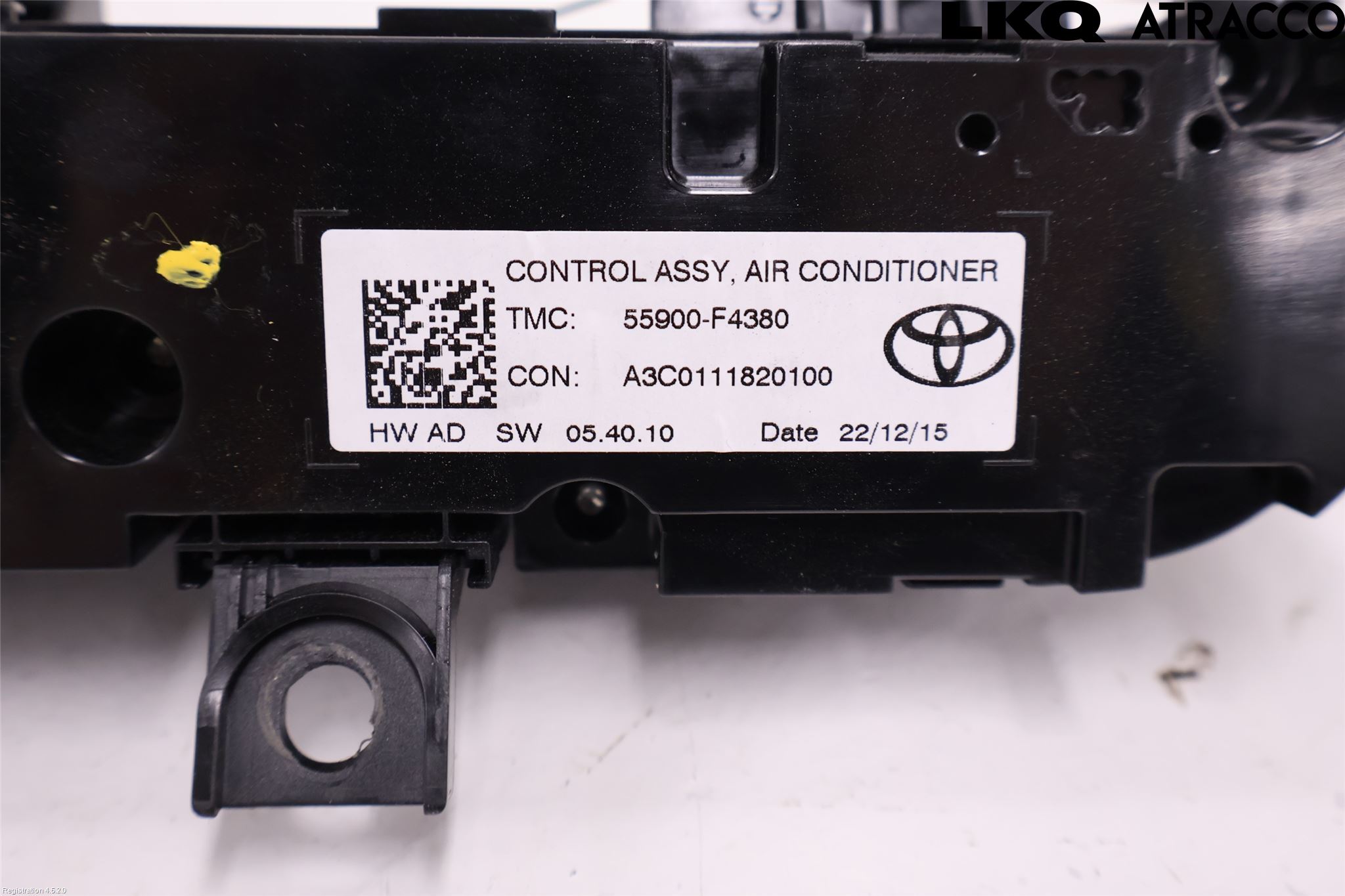Toyota C-HR 16-23 Varme Ac Betjening-Display