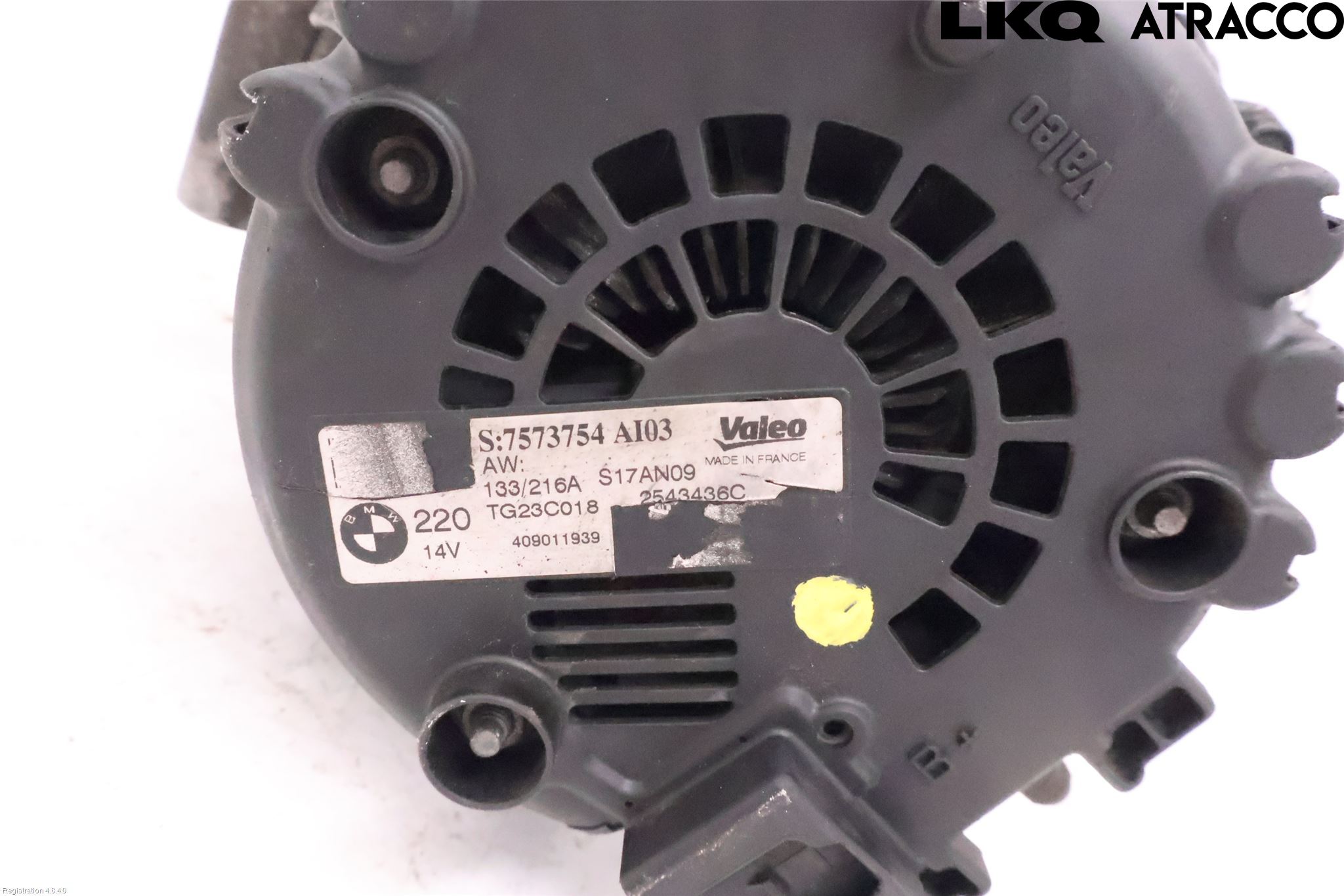 BMW 7 F01/02/03/04 09-15 Dynamo