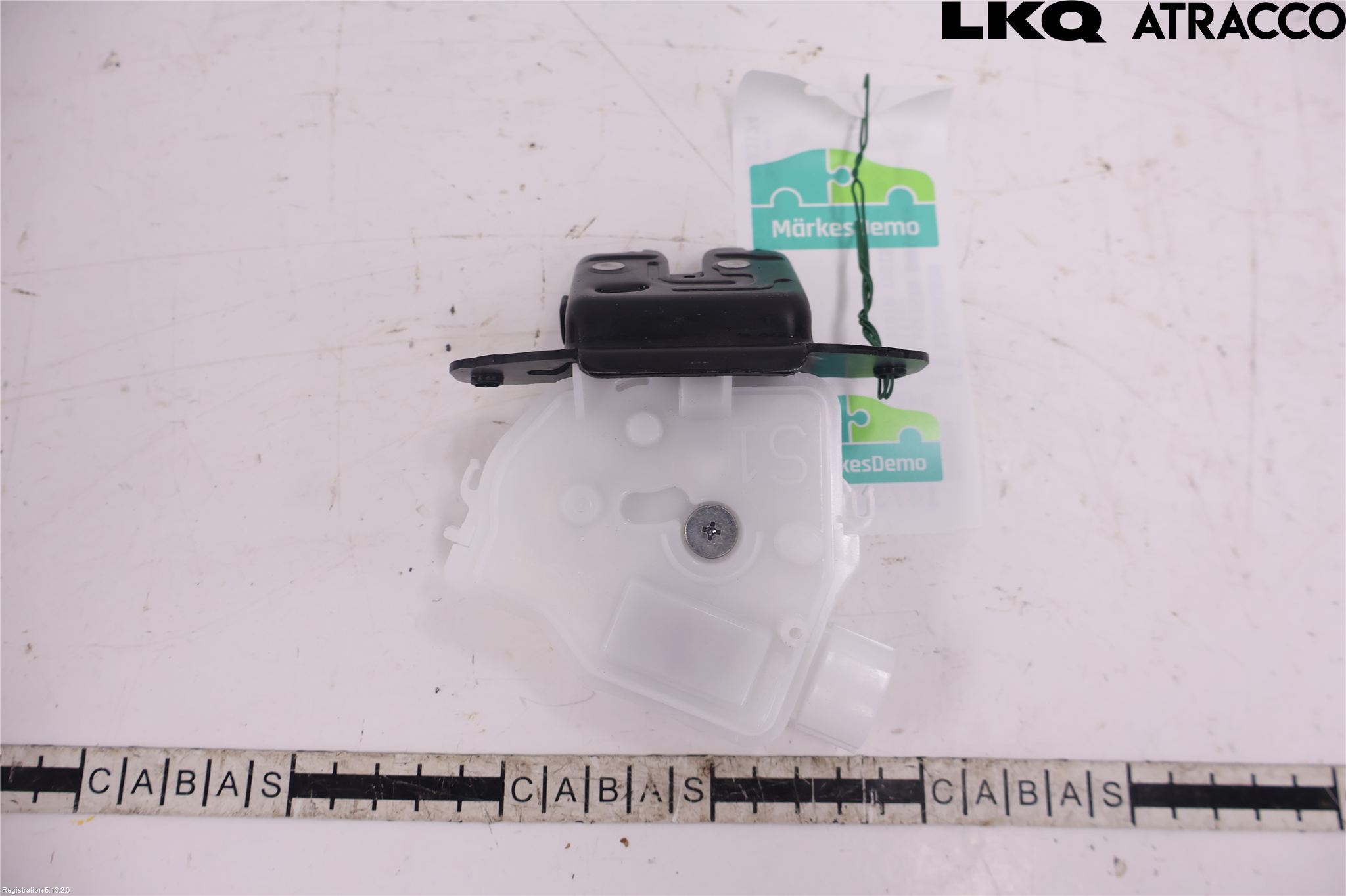 Toyota YARIS XP21 20- Bakluke-Lokk Låsekasse