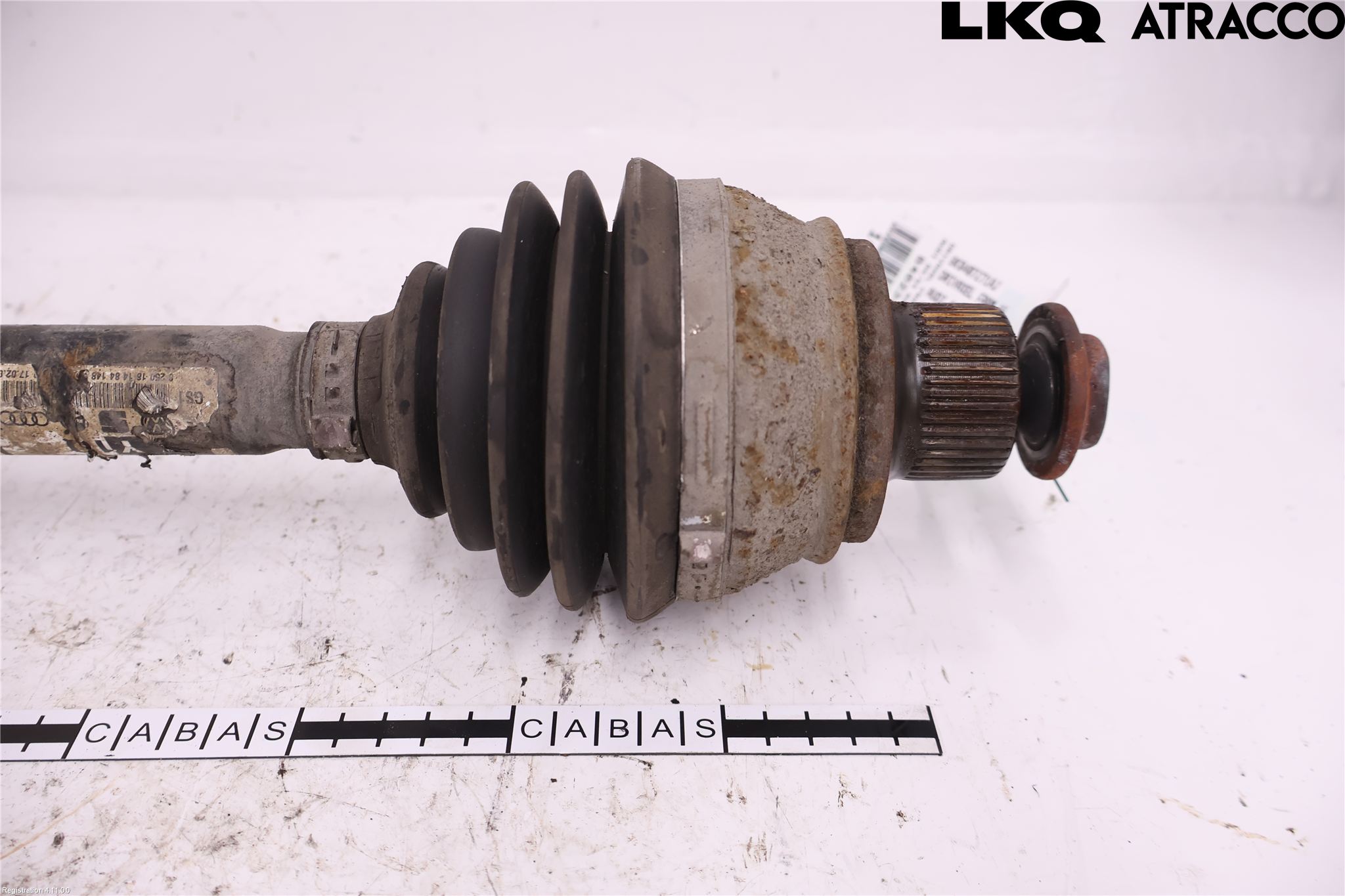Audi A4/S4 08-11 Drivaksel Foran Kompl Venstre