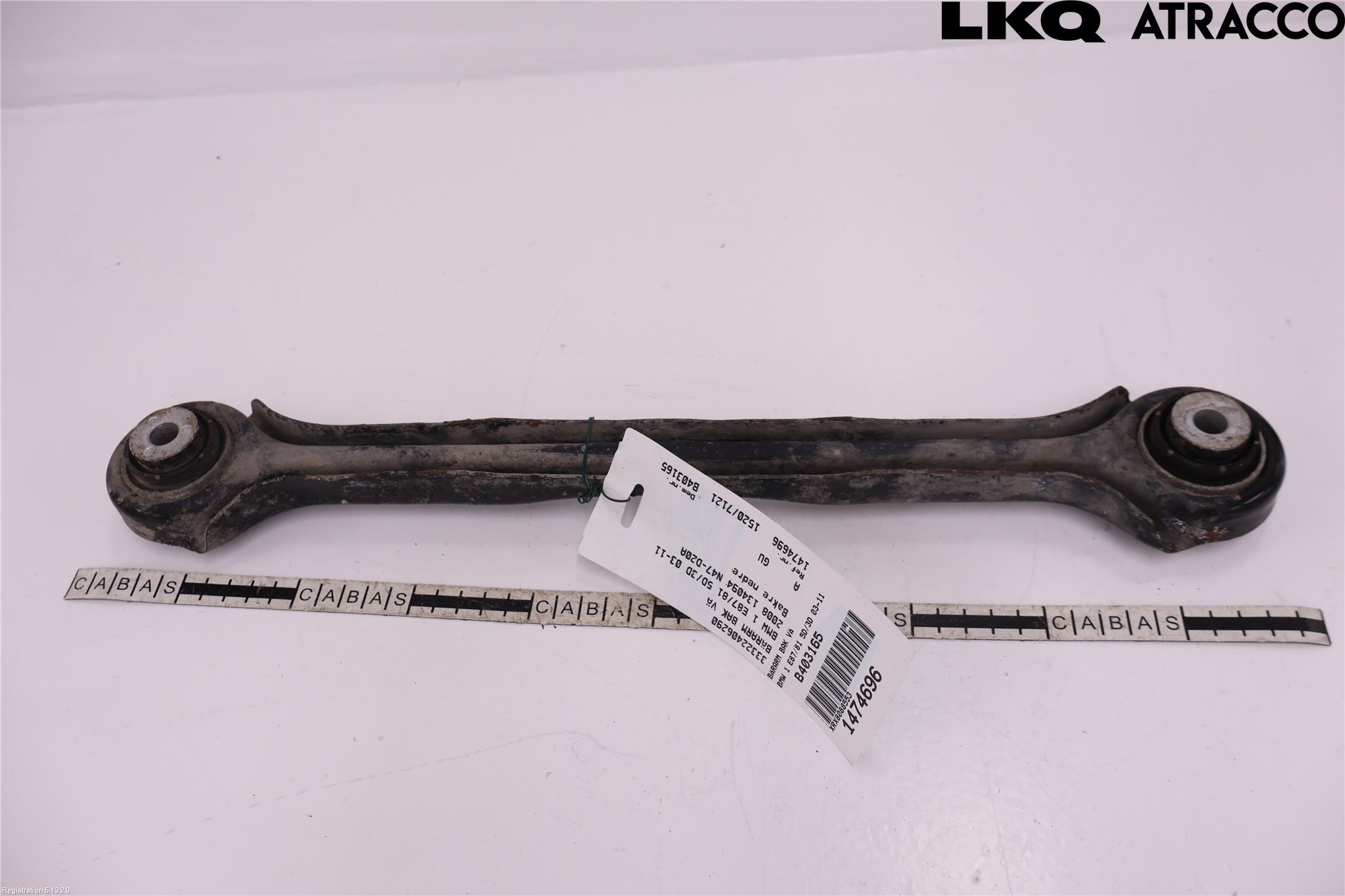 BMW 1 E87/81 5D/3D 03-11 Bærearm Bak Venstre