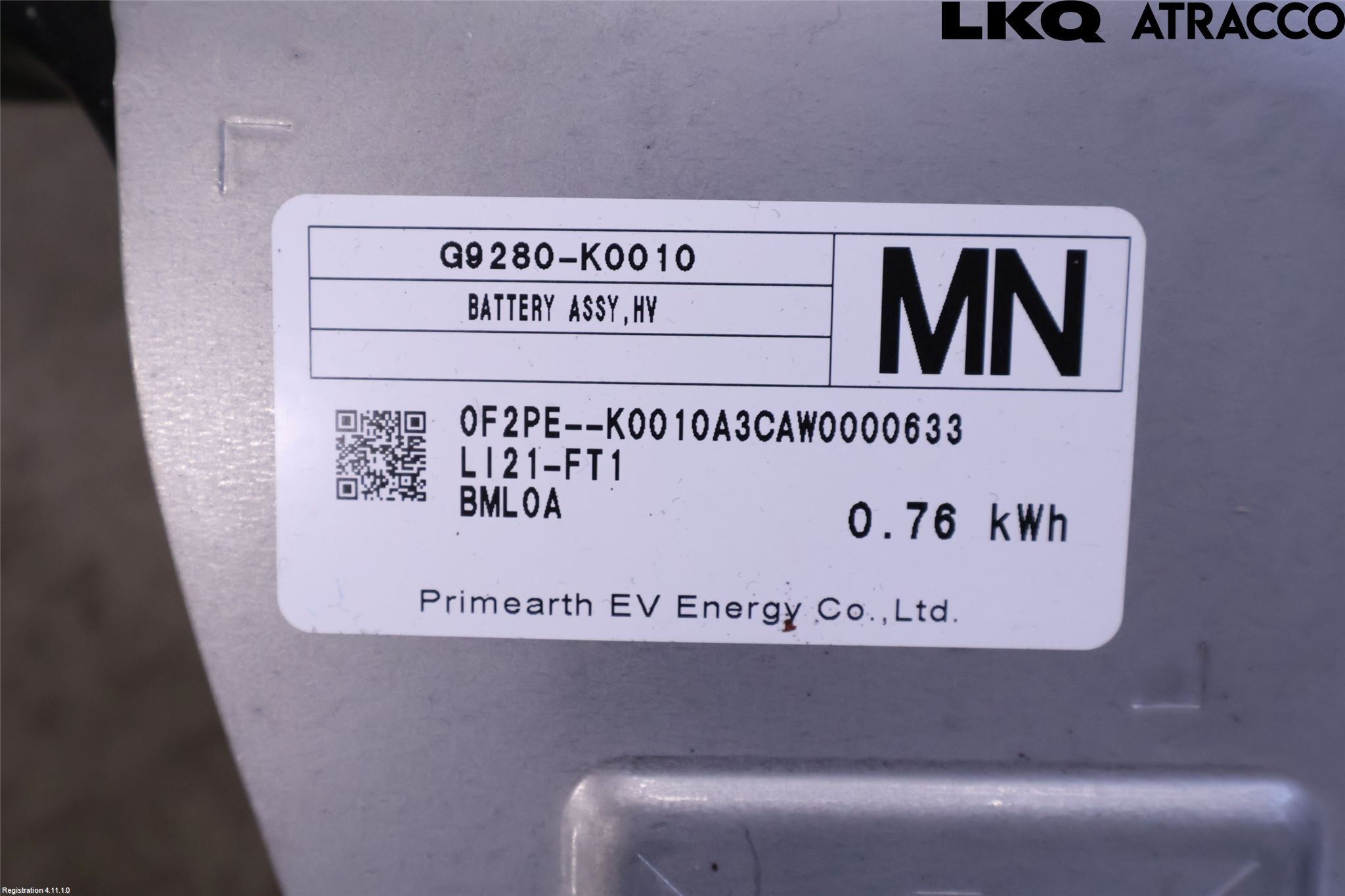 Toyota YARIS CROSS XP21 21- Hybrid Batteri