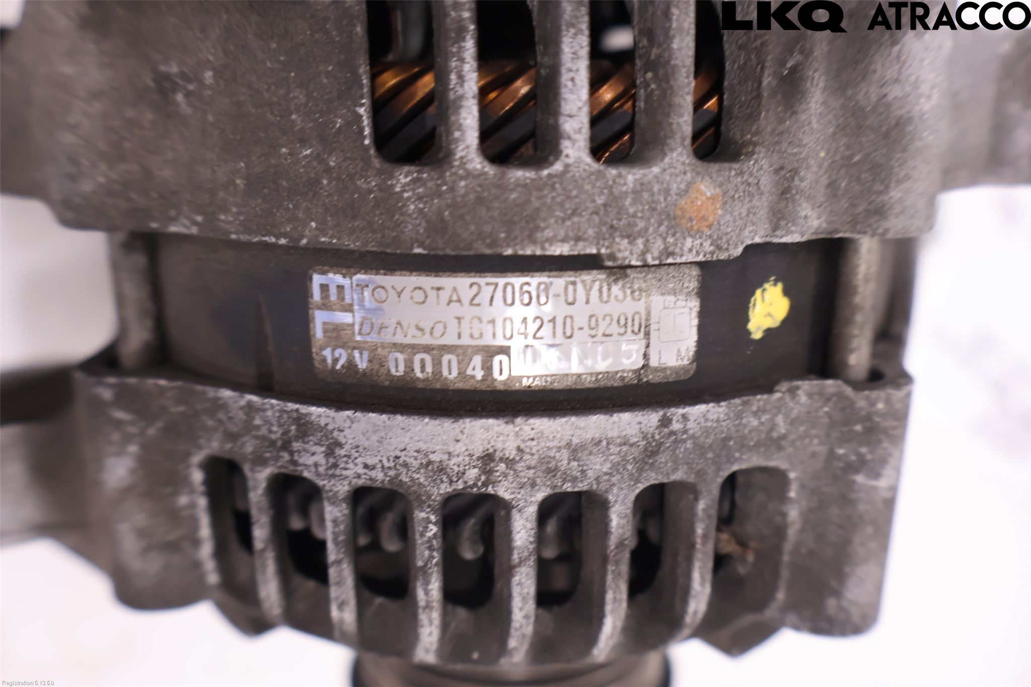 Toyota YARIS XP90 06-11 Dynamo