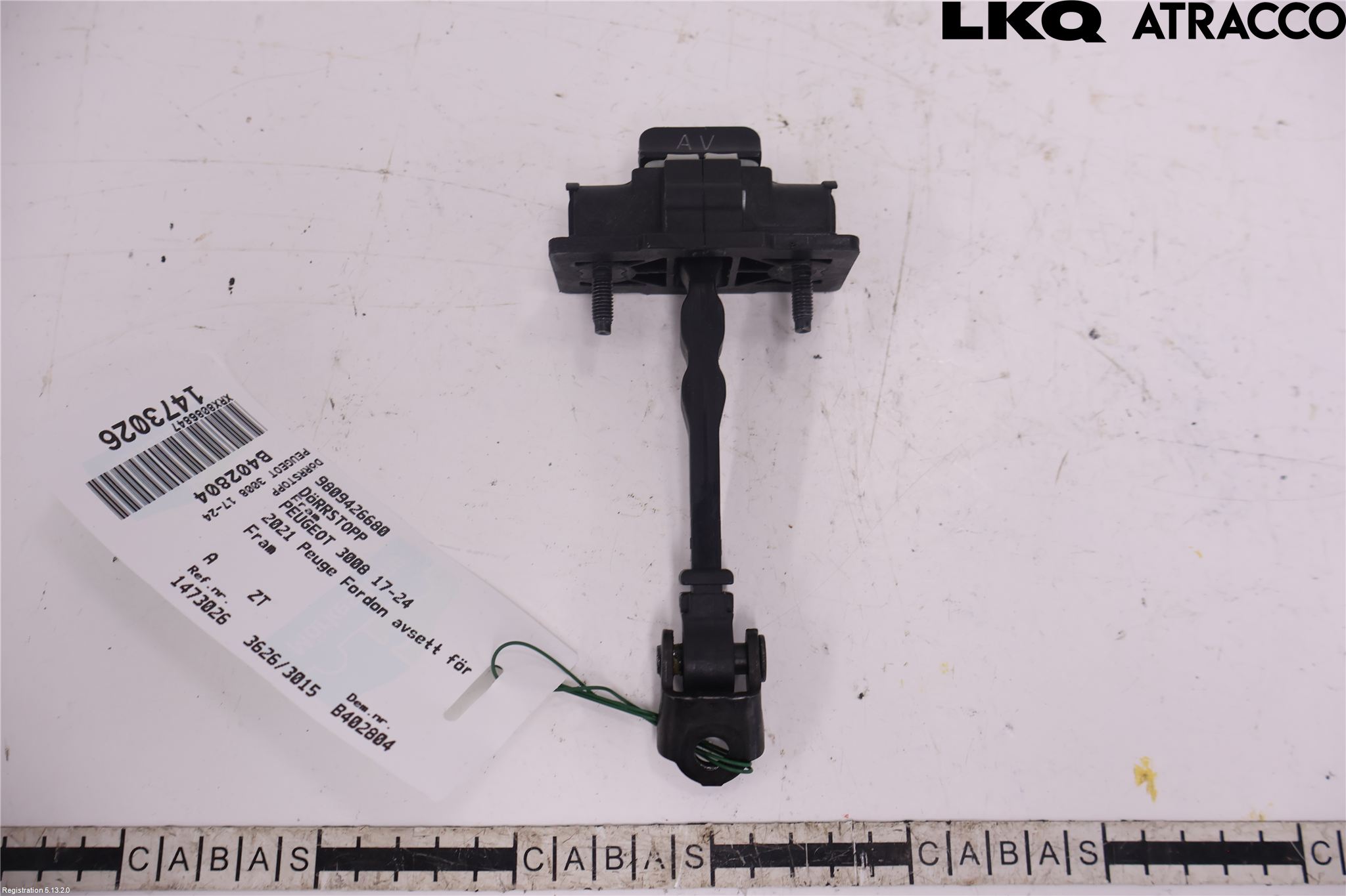 Peugeot 3008 17-24 Dørstopper