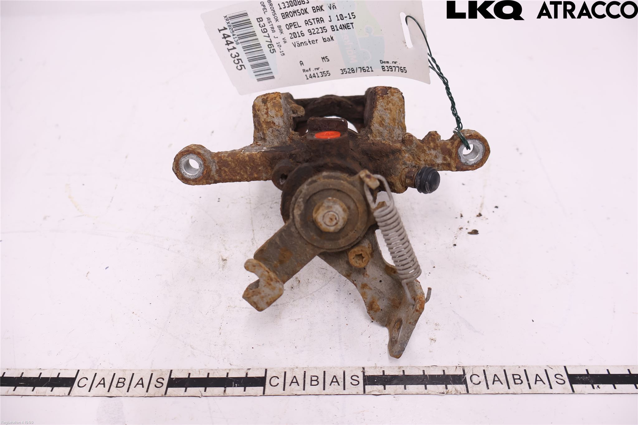 Opel ASTRA J 10-15 Bremsecaliper Bak Venstre