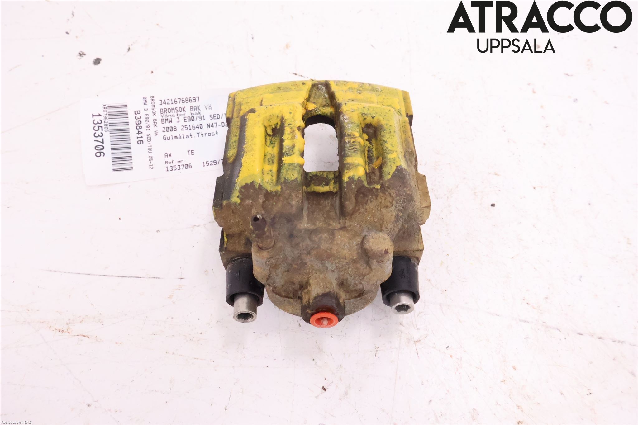 BMW 3 E90/91 SED/TOU 05-12 Bremsecaliper Bak Venstre