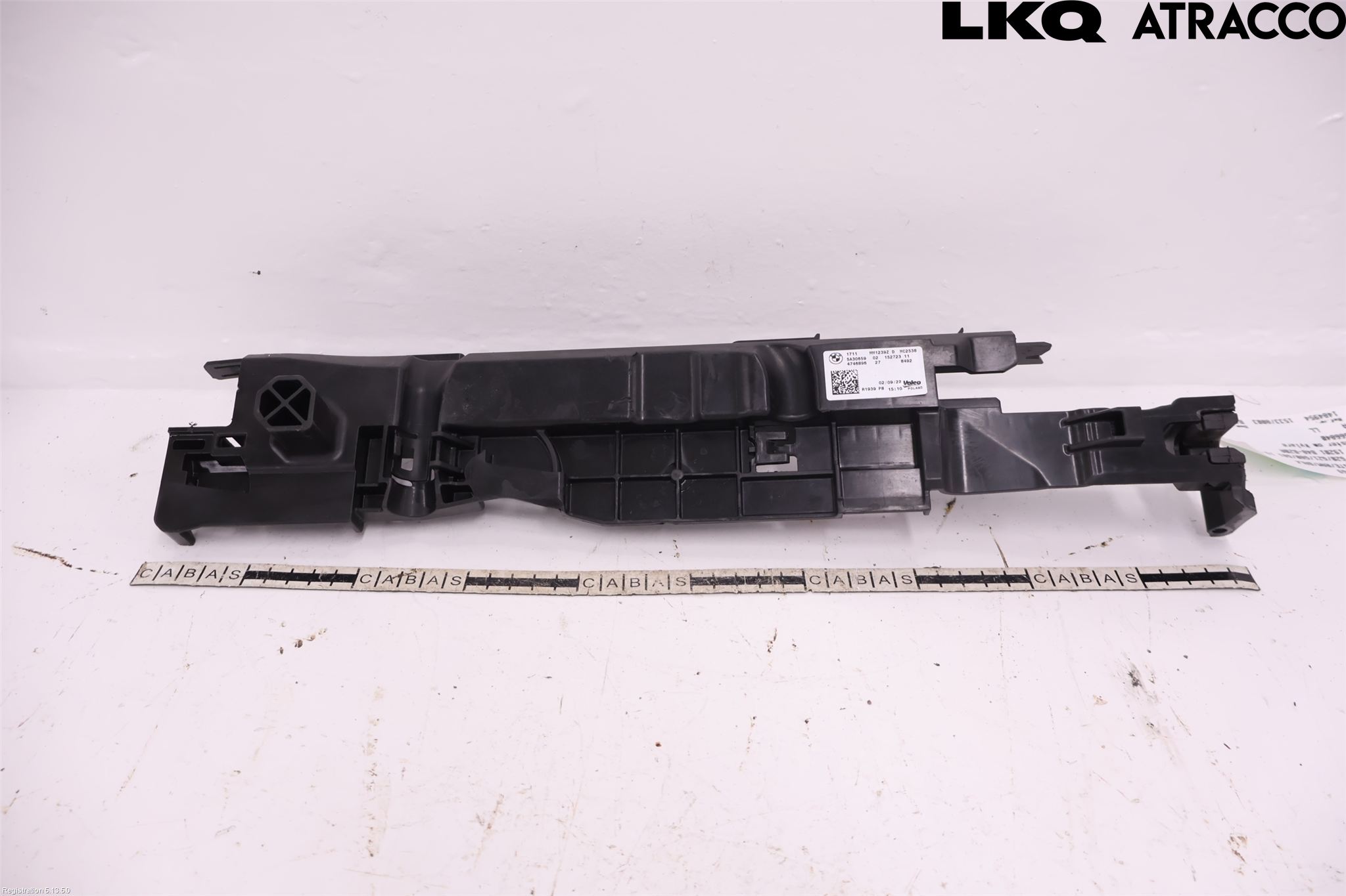 BMW 3 G20/G21/G80/G81 19- Radiator Feste - Ramme - Bjelk