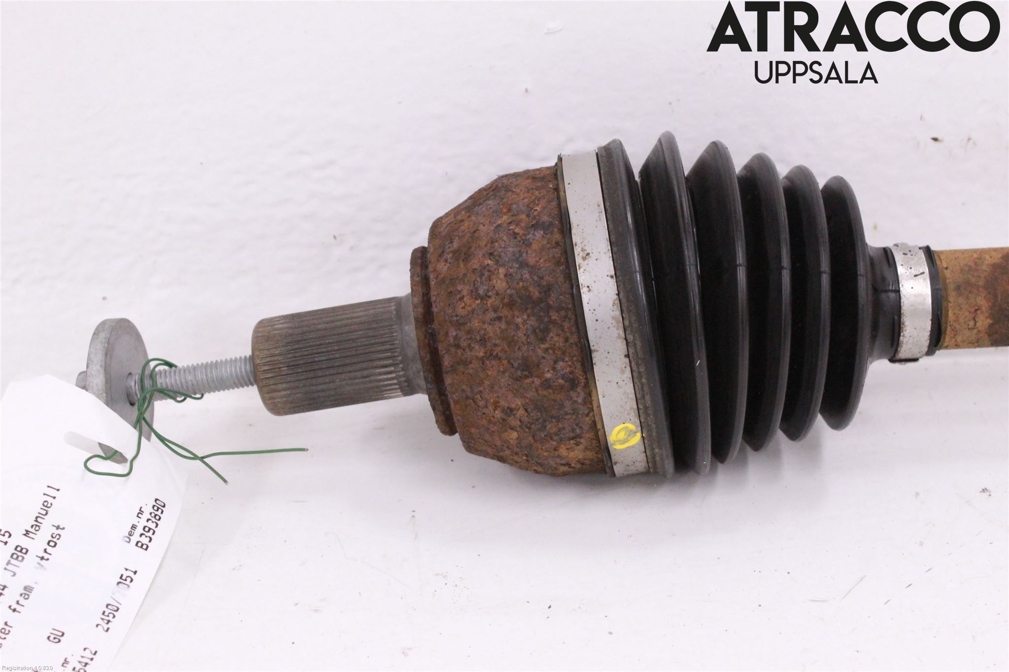 Ford MONDEO 07-15 Drivaksel Foran Kompl Venstre