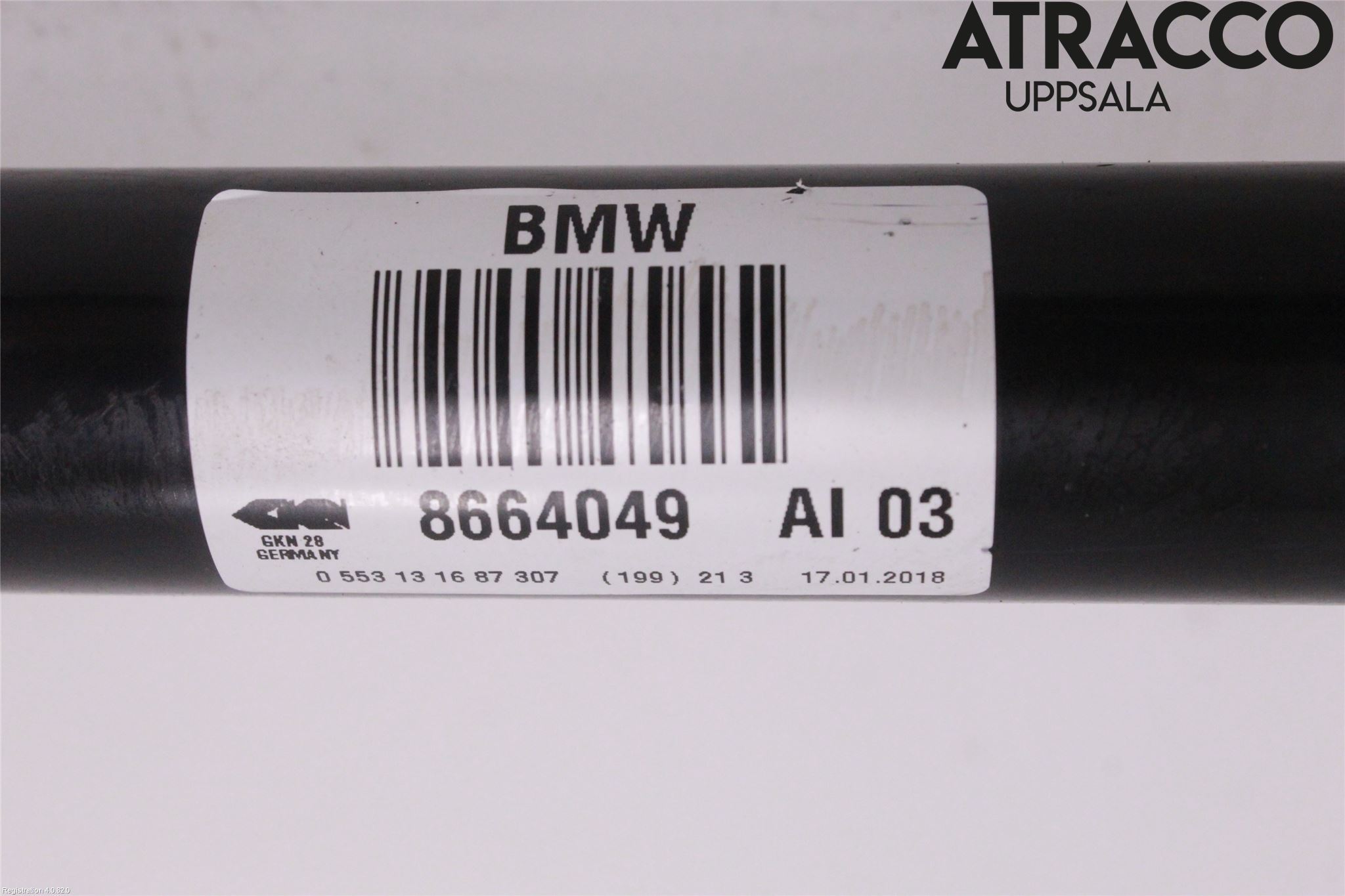 BMW 5 G30/G31/F90 17-23 Drivaksel Bak Kompl Venstre