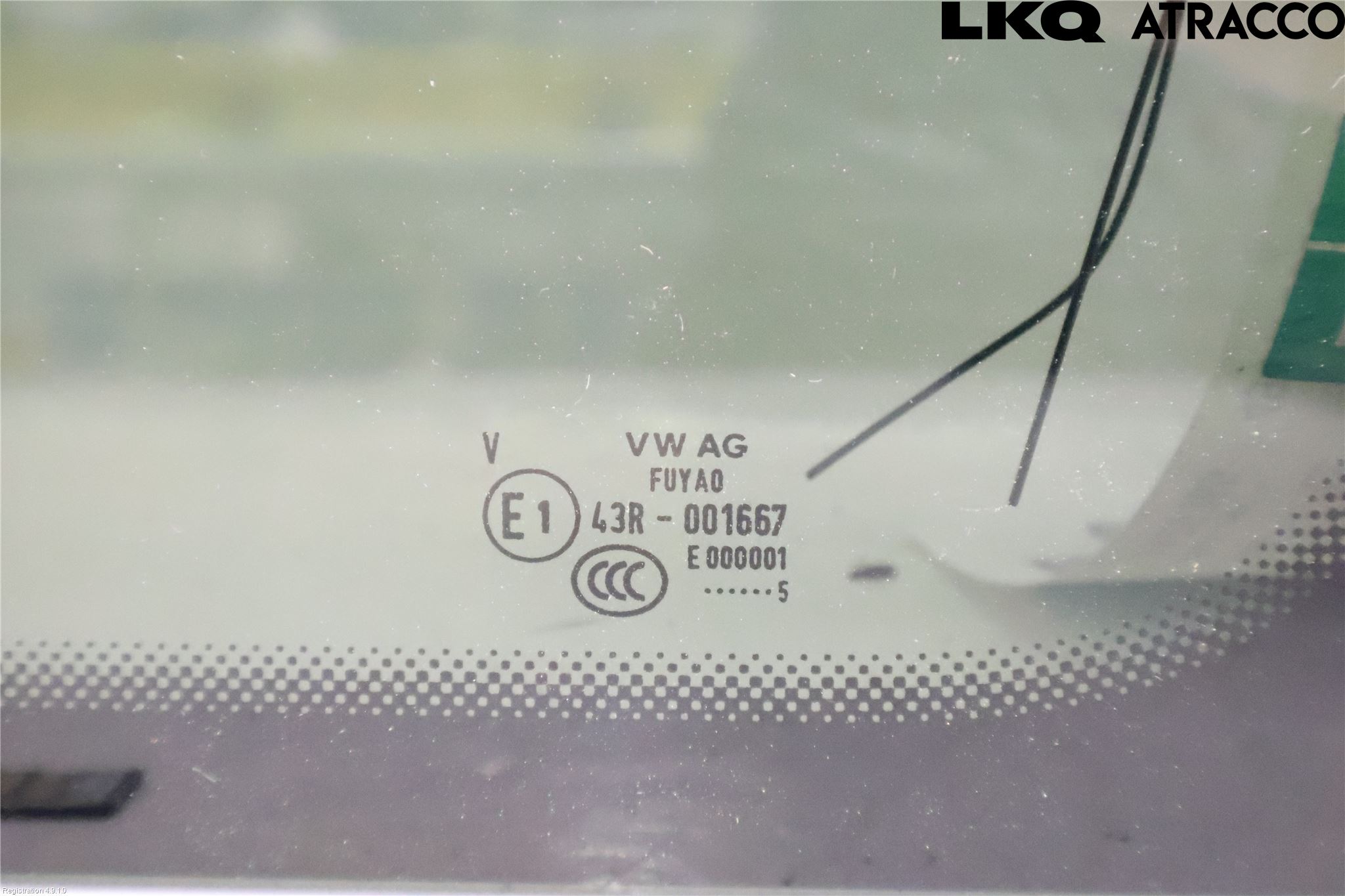 Volkswagen VW UP! / E-UP! Dørrute Bak Venstre 4Dørs
