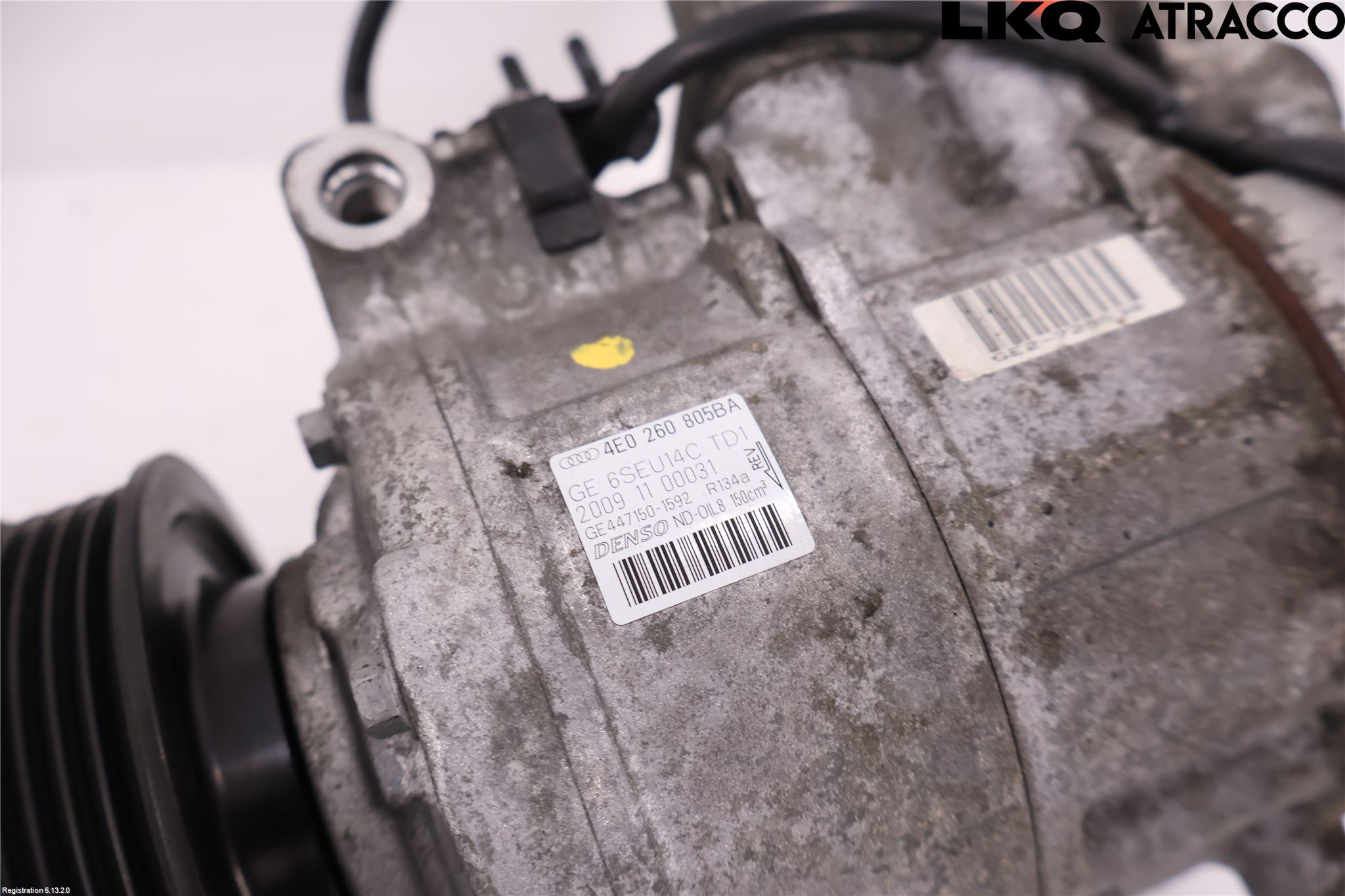 Audi A8/S8 4H 10-17 Varme Ac Kompressor