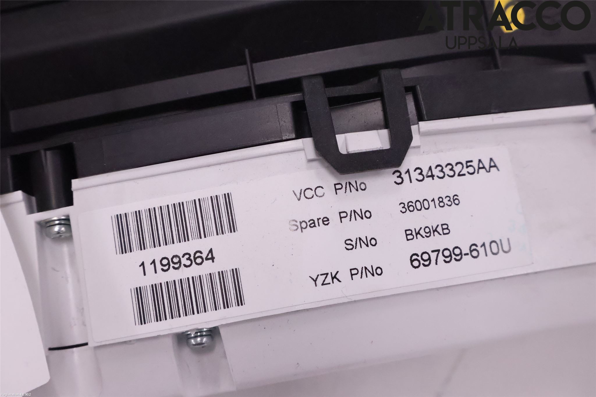 Volvo XC70 08-13 Instr Speedometer