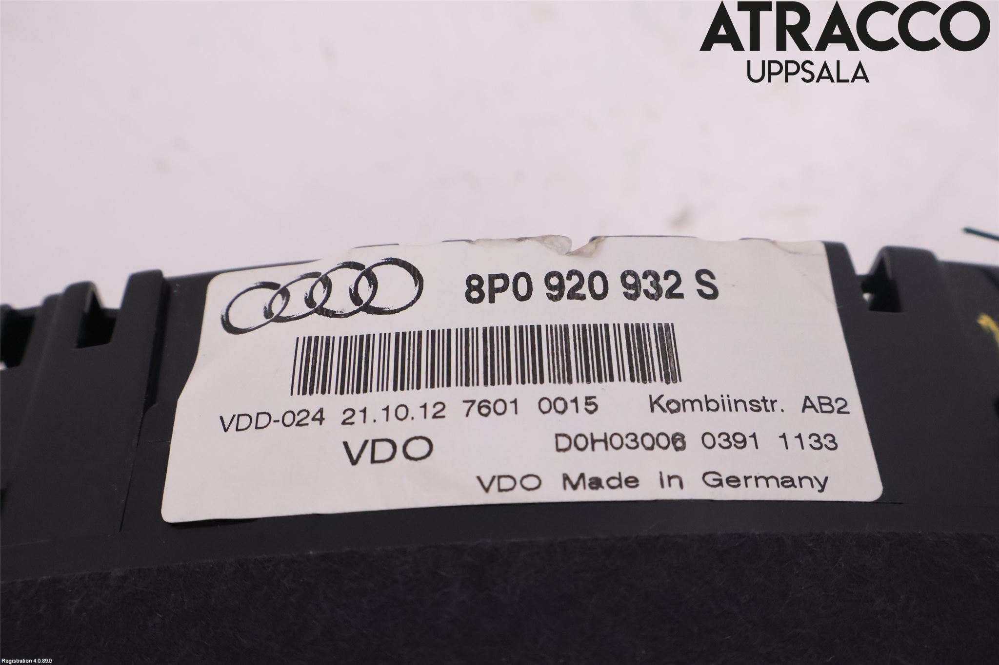 Audi A3/S3 05-13 Instr Kombinert