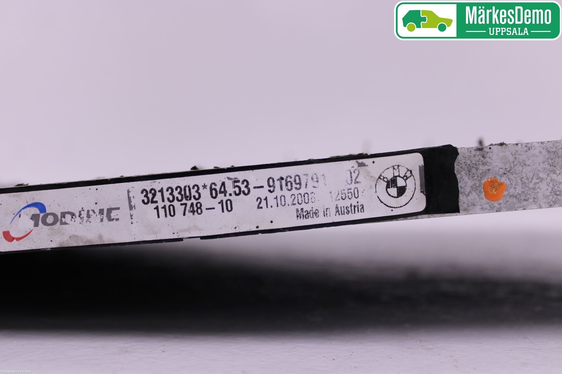 BMW 3 E90/91 SED/TOU 05-12 Varme Ac Kondenser-Kjøler