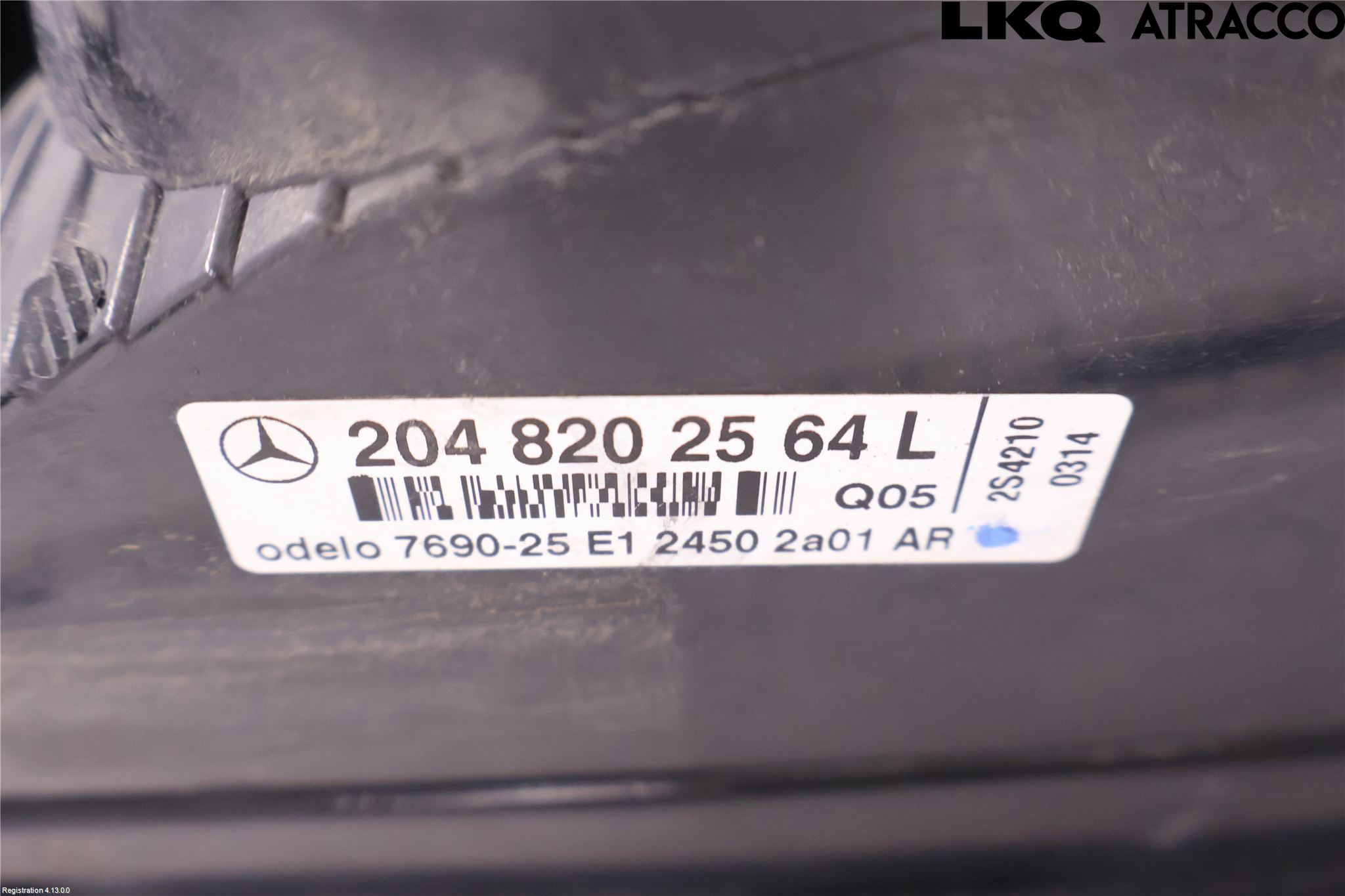 Mercedes-Benz MB GLK-KLASS (X204) 08-16 Baklykt Venstre